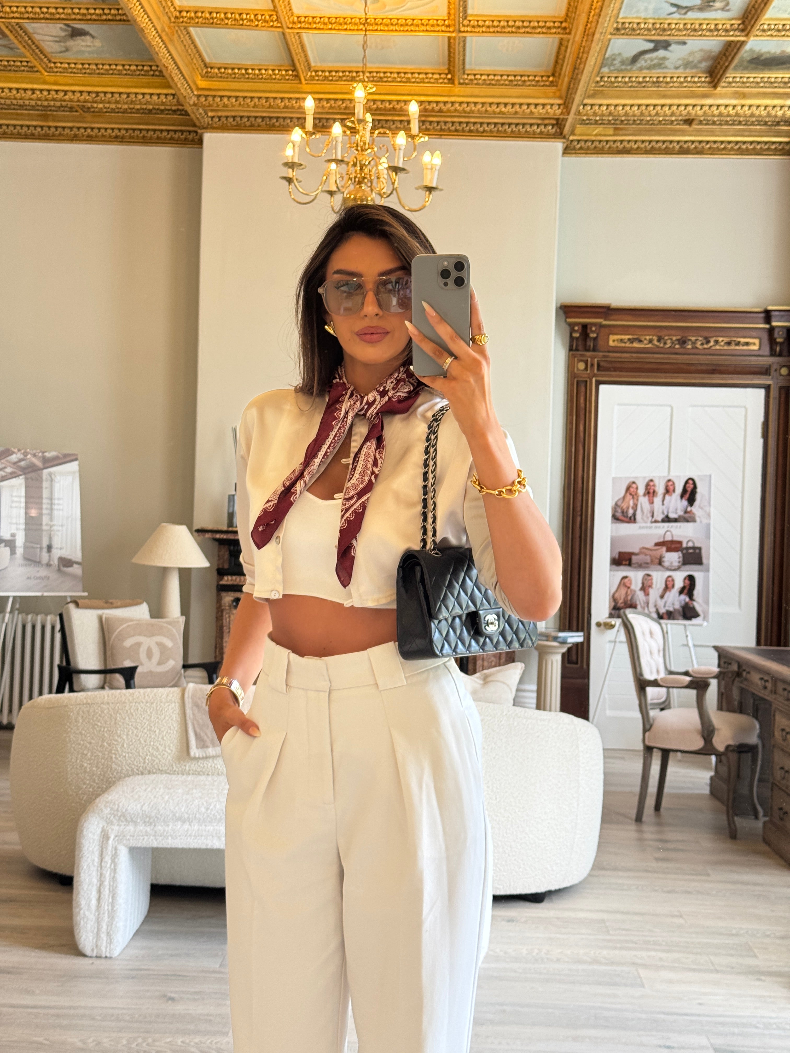 Chanel Medium Classic Double Flap Black Lambskin Leather With Silver Hardware
Pre Loved & Authentic