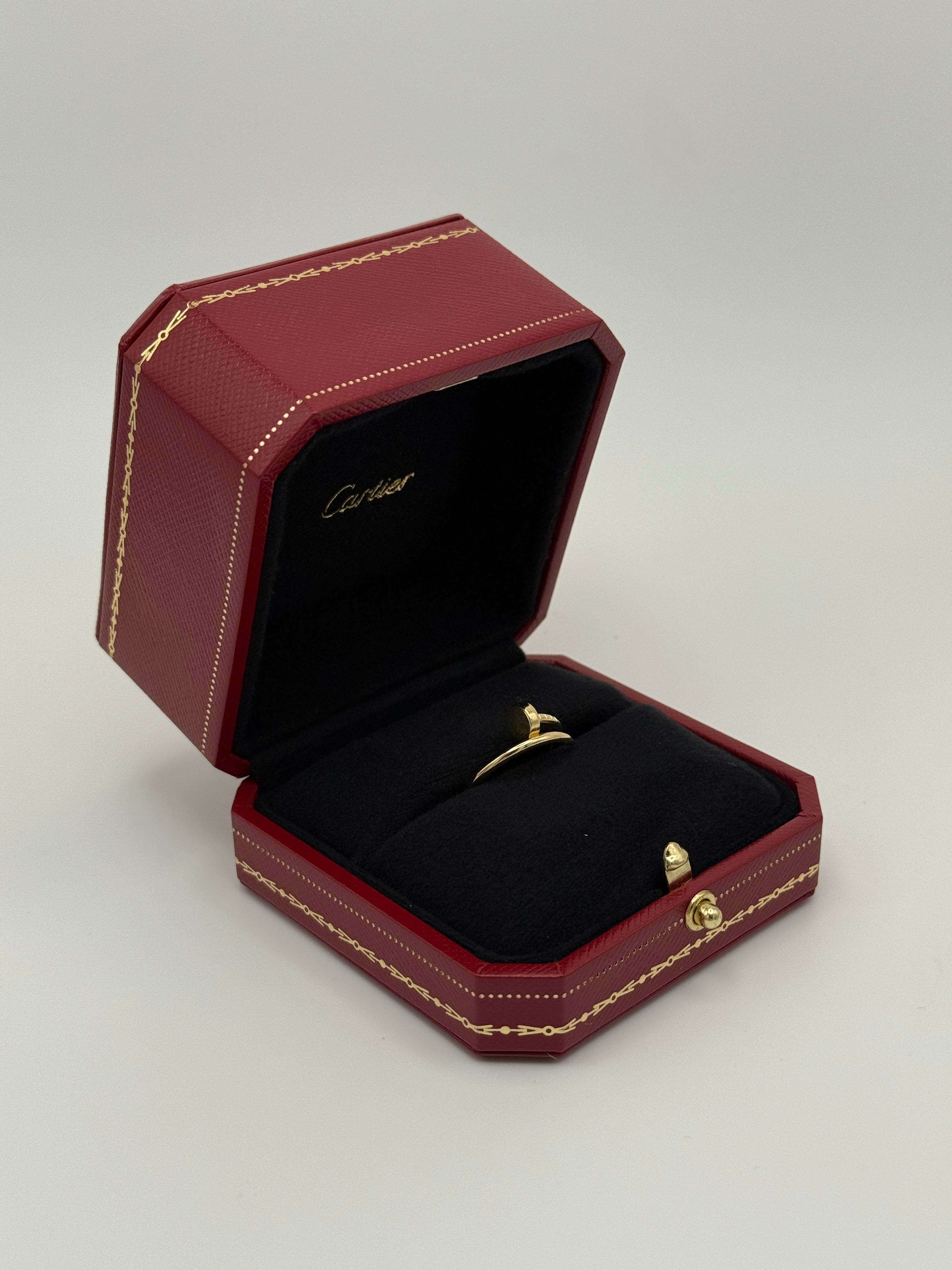 Cartier Yellow Gold Juste un Clou Ring (Size 53)