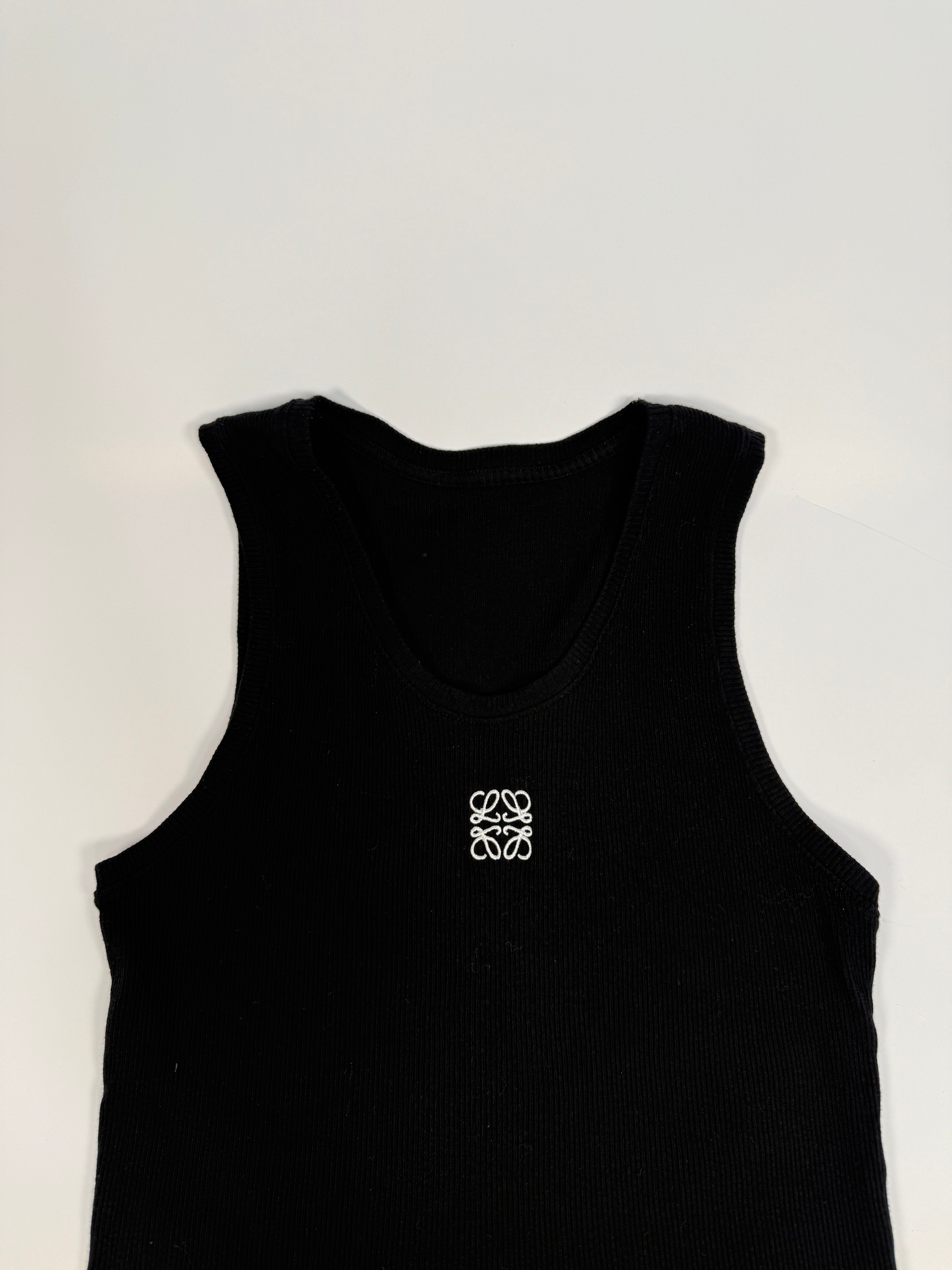 Loewe Anagram Black Vest (Size S/UK8)