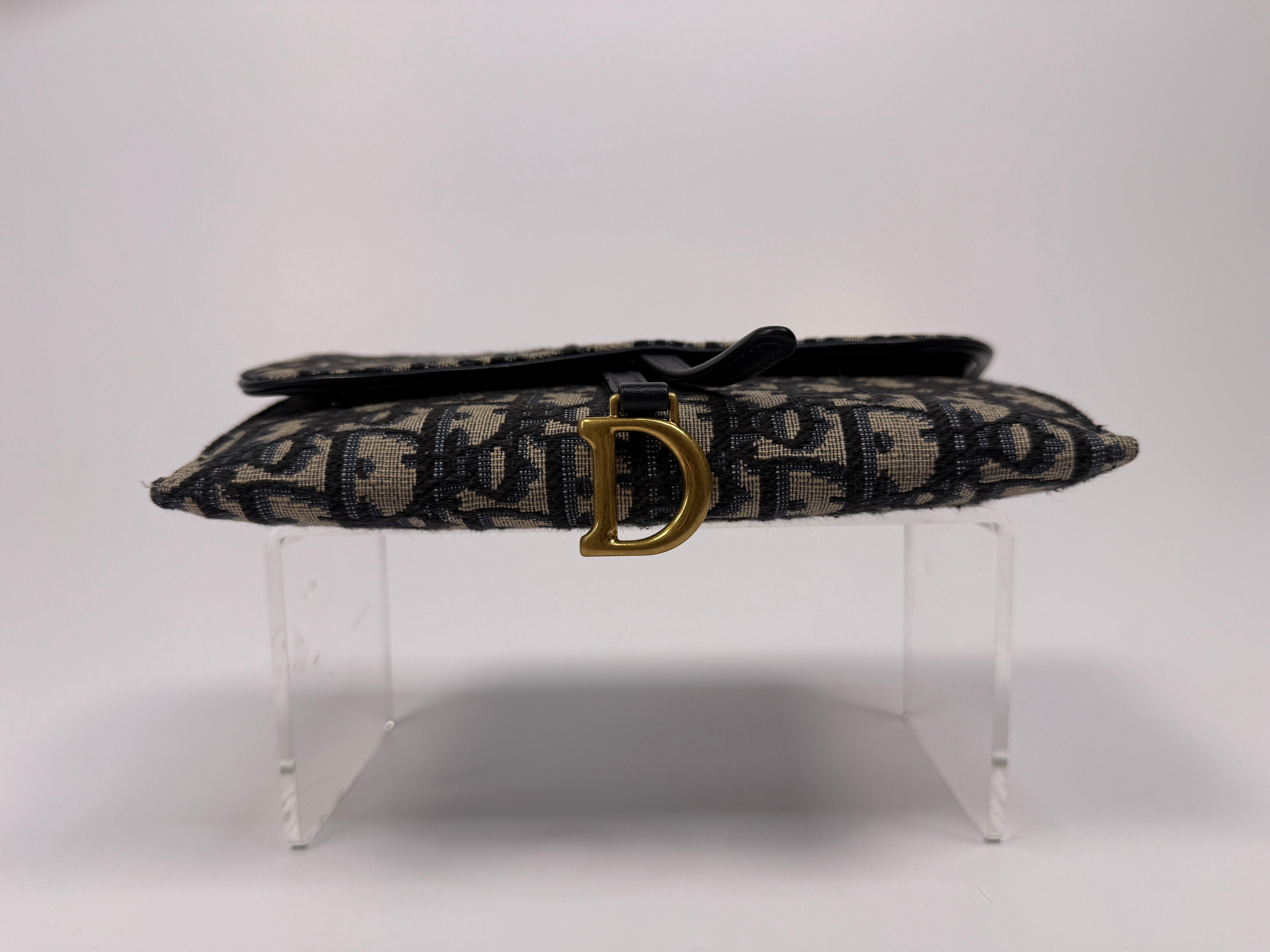 Christian Dior Medium Oblique Saddle Pouch