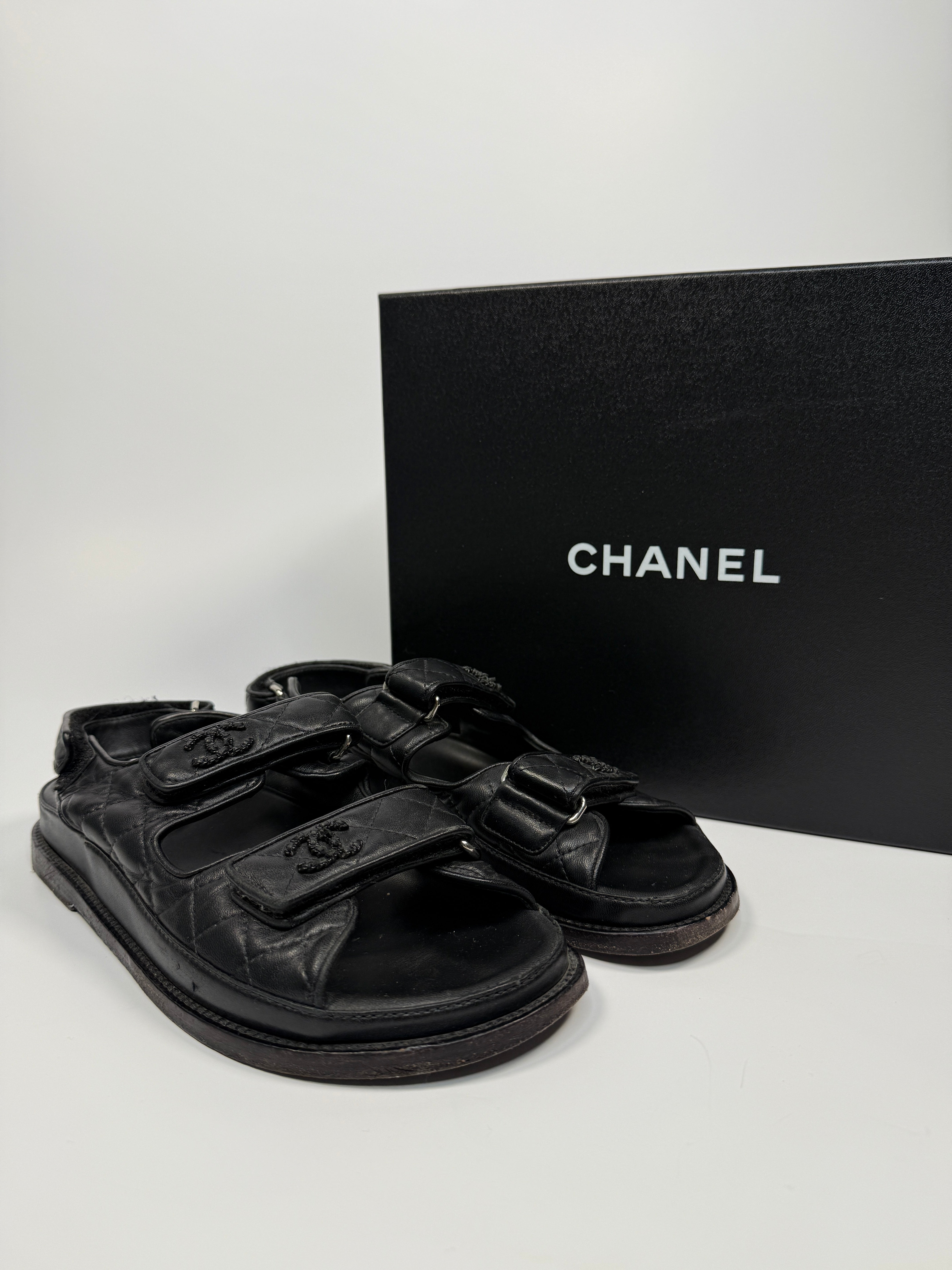 Chanel Dad Sandals (Size 38/UK5)