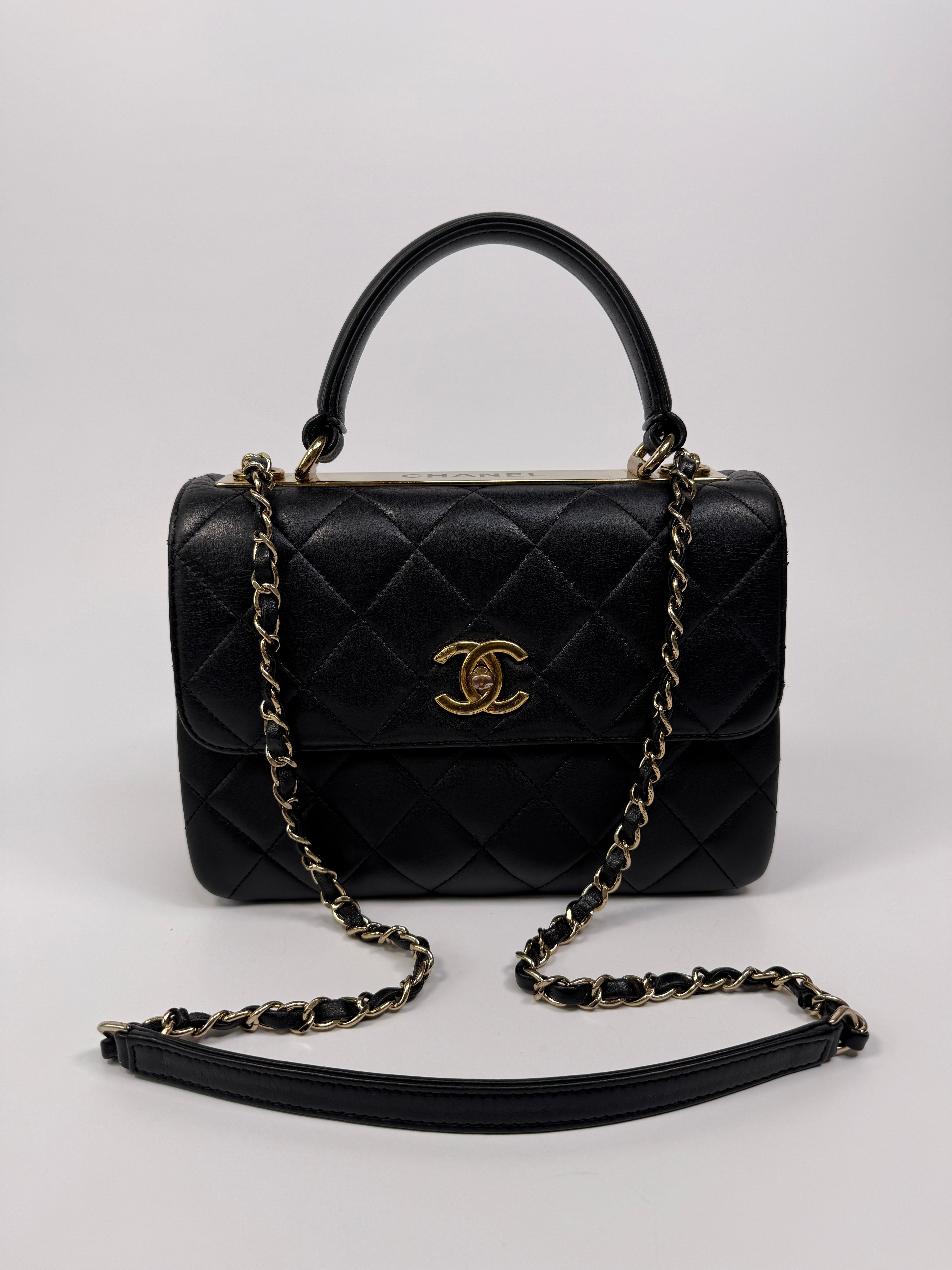 Chanel Small Trendy Top Handle Flap Bag
Pre Loved & Authentic