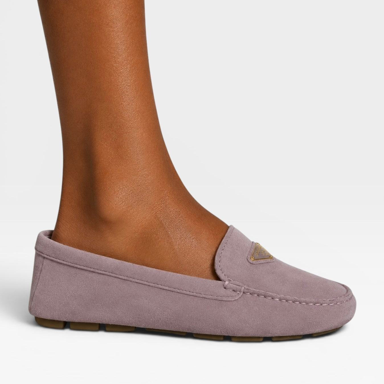 Prada Logo Loafers (Size 38/UK5)