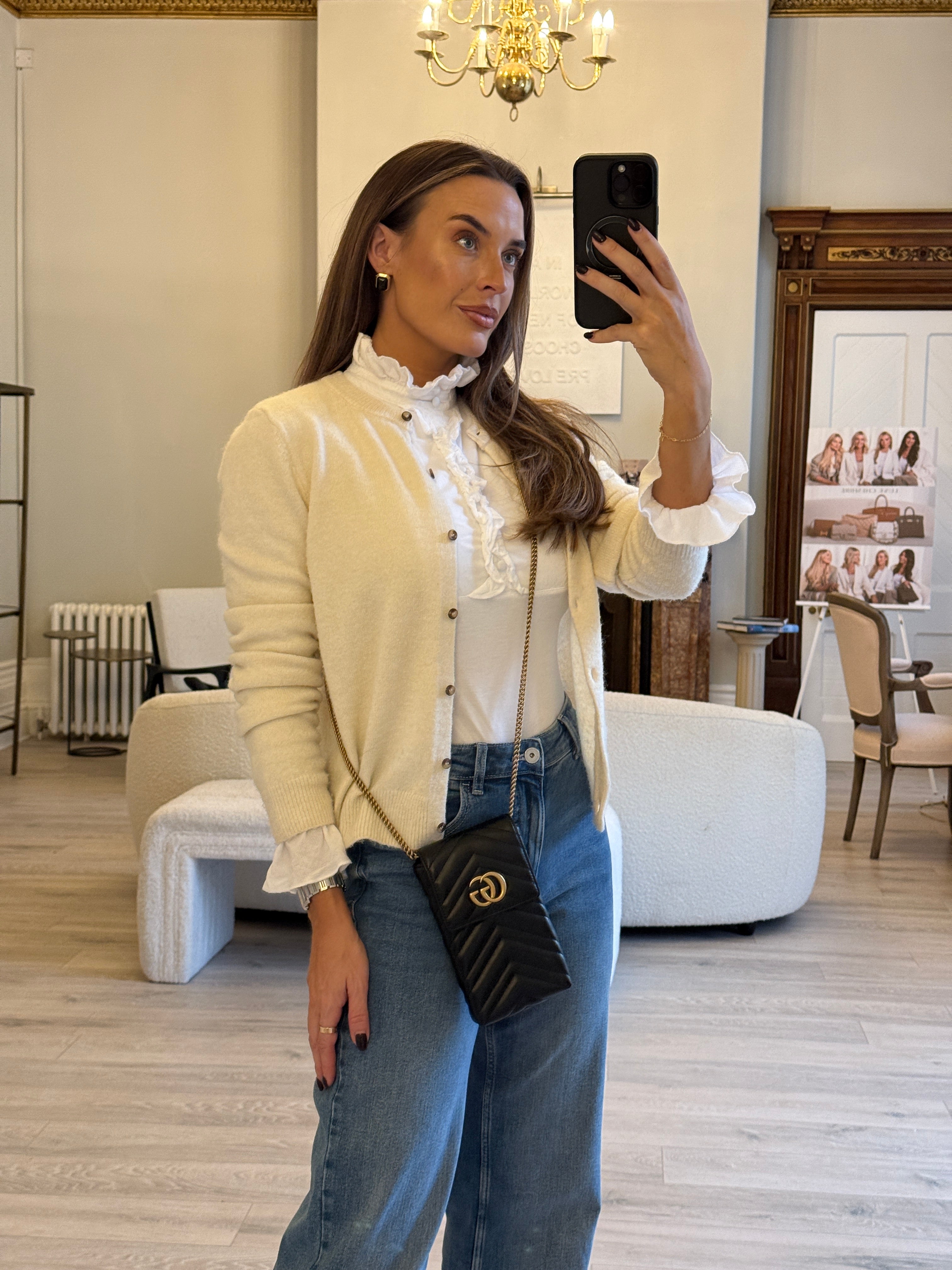 Gucci GG Marmont Matelassé Phone Bag