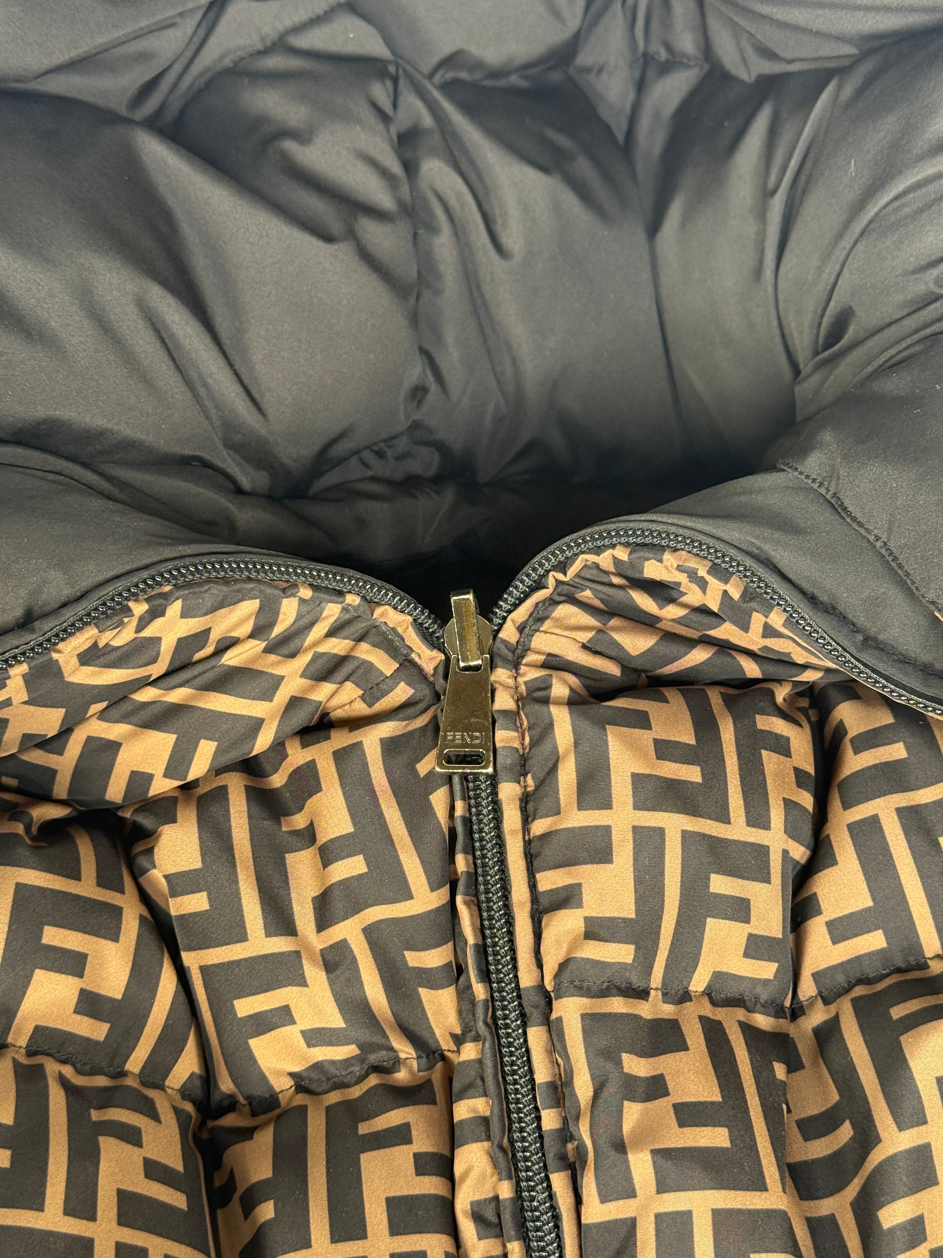 Fendi Ff Puffer Coat (Size M/UK10)