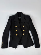 Balmain Black Blazer (Size34/UK6)