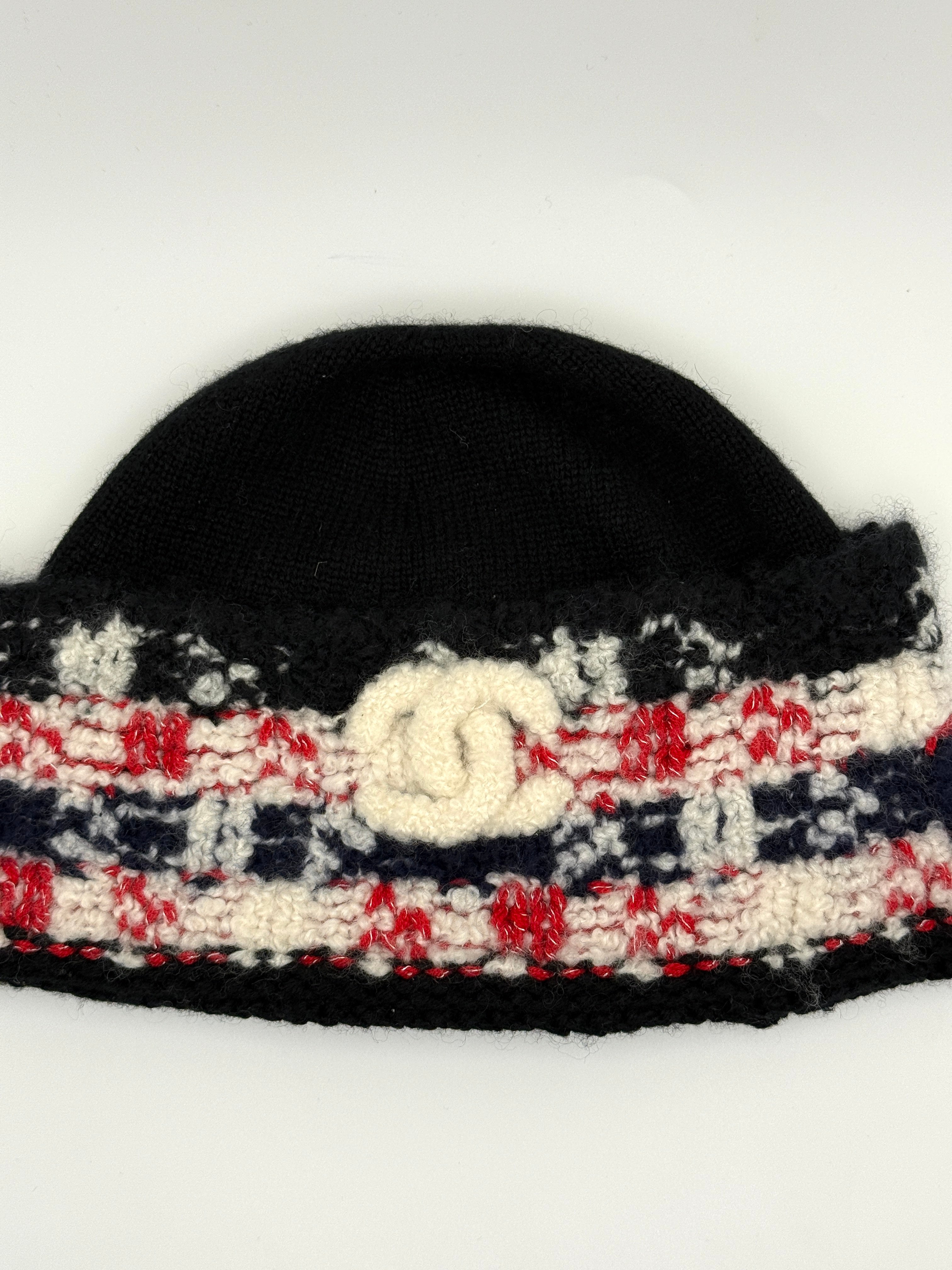 Chanel CC Logo Beanie Hat