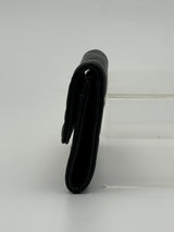 Chanel Classic Black Caviar Camelia Coin Wallet