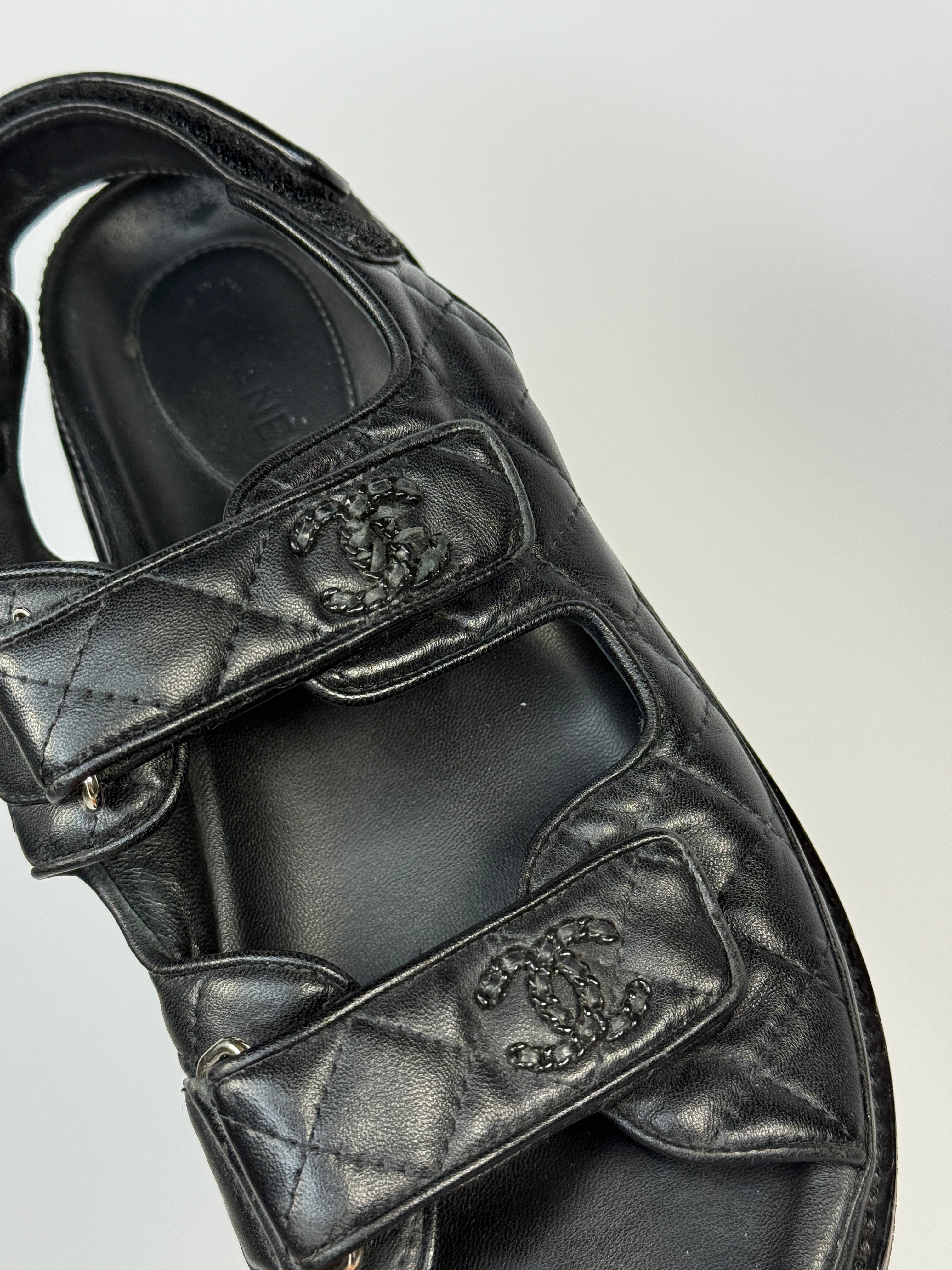 Chanel Dad Sandals (Size 38/UK5)