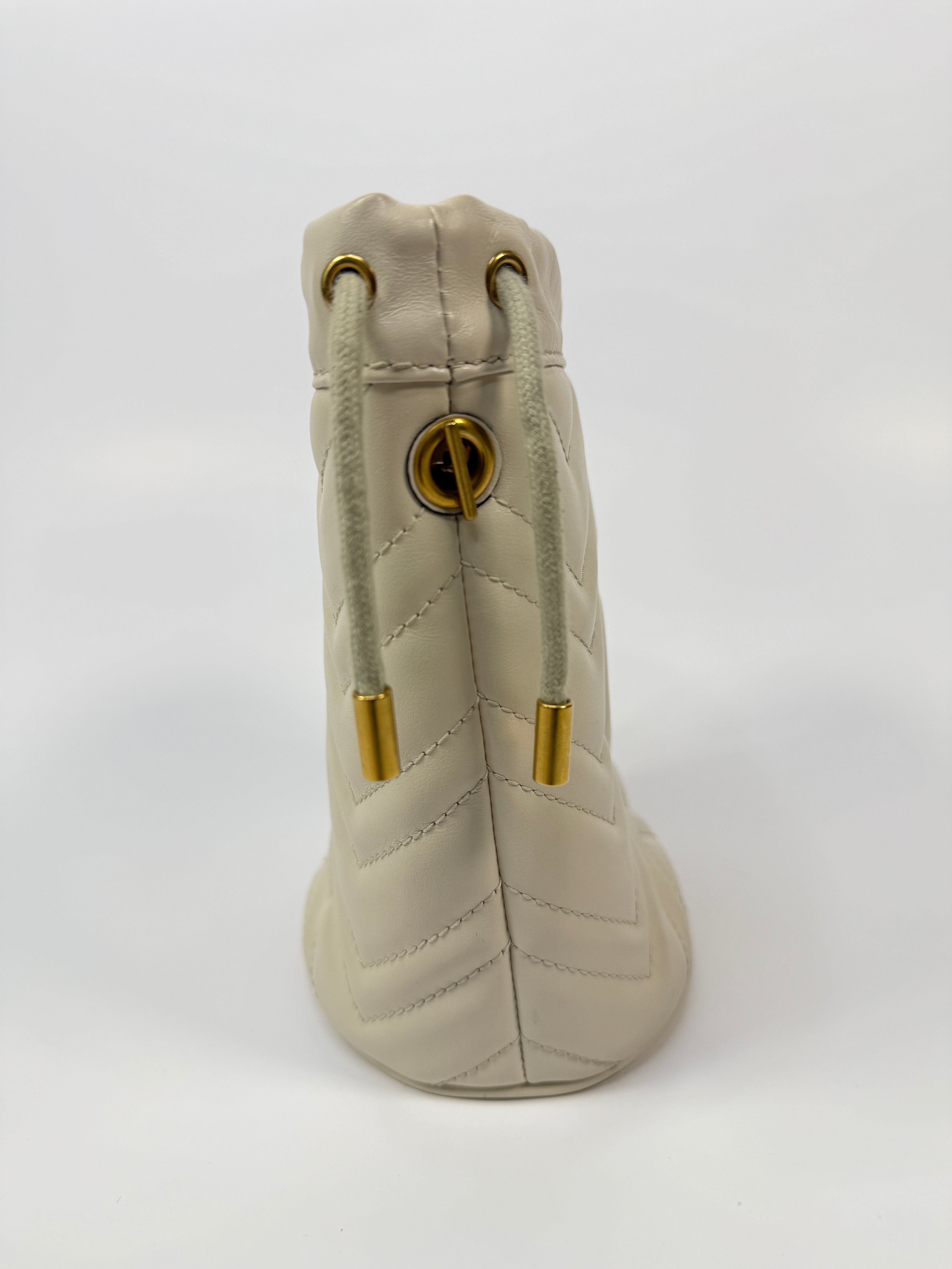 Gucci GG Marmont Mini Quilted Bucket Bag