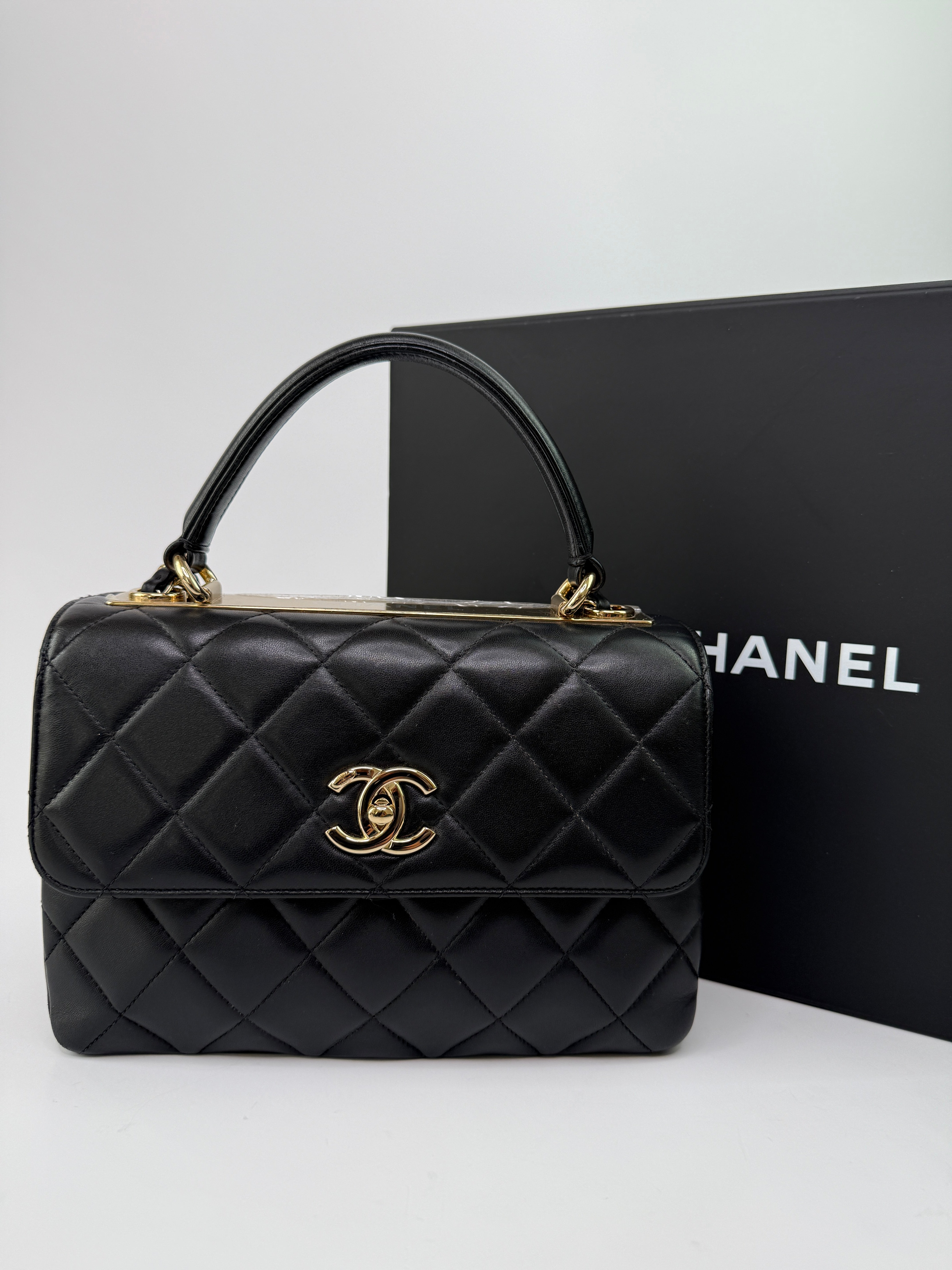 Chanel Small Trendy Top Handle Flap Bag