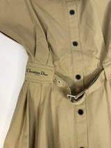 Christian Dior Dioriviera Mid-Length Belted Shirtdress (Size 38/UK10)