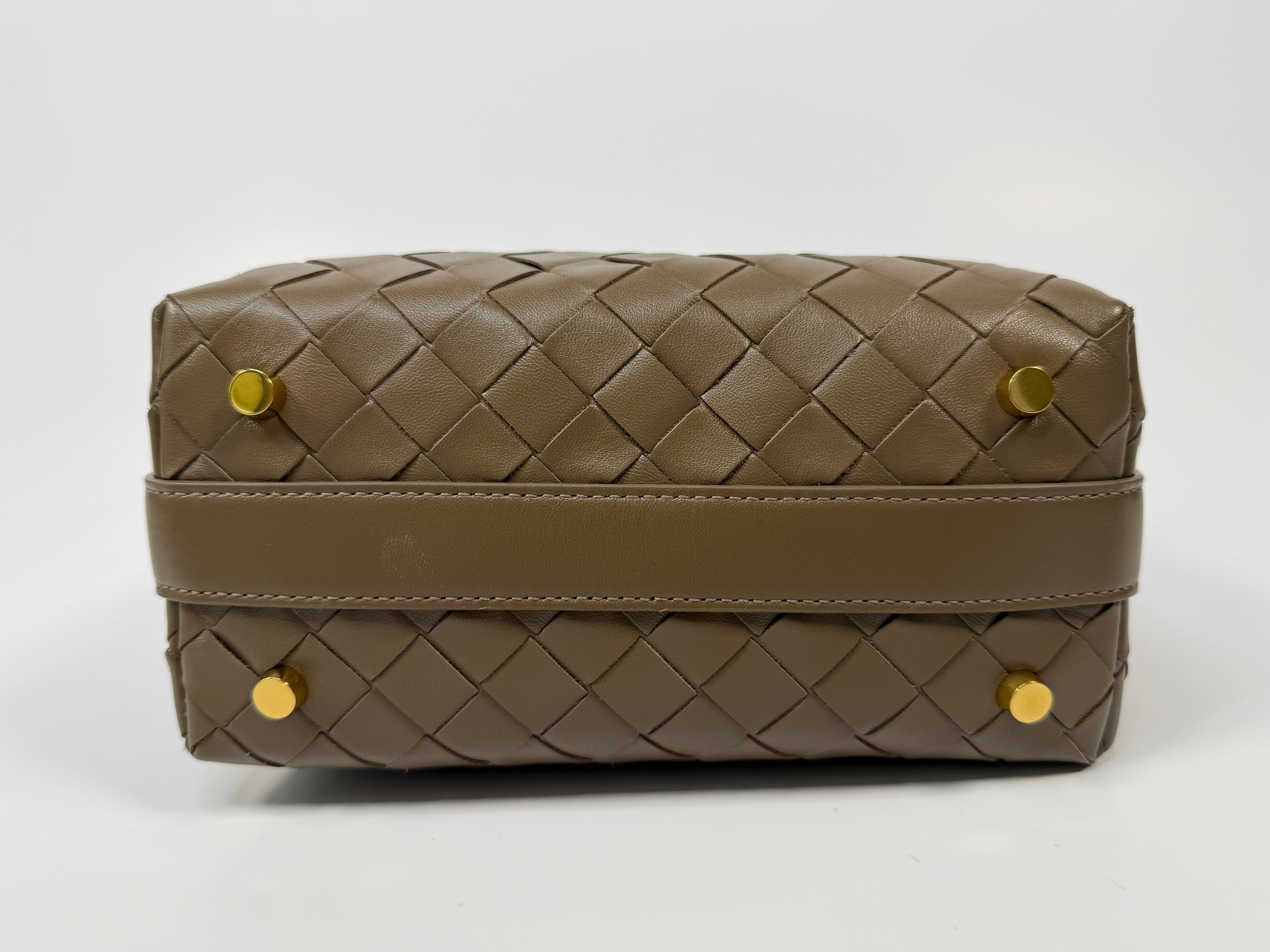 Bottega Veneta Mini Wallace Intrecciato Leather Shoulder Bag