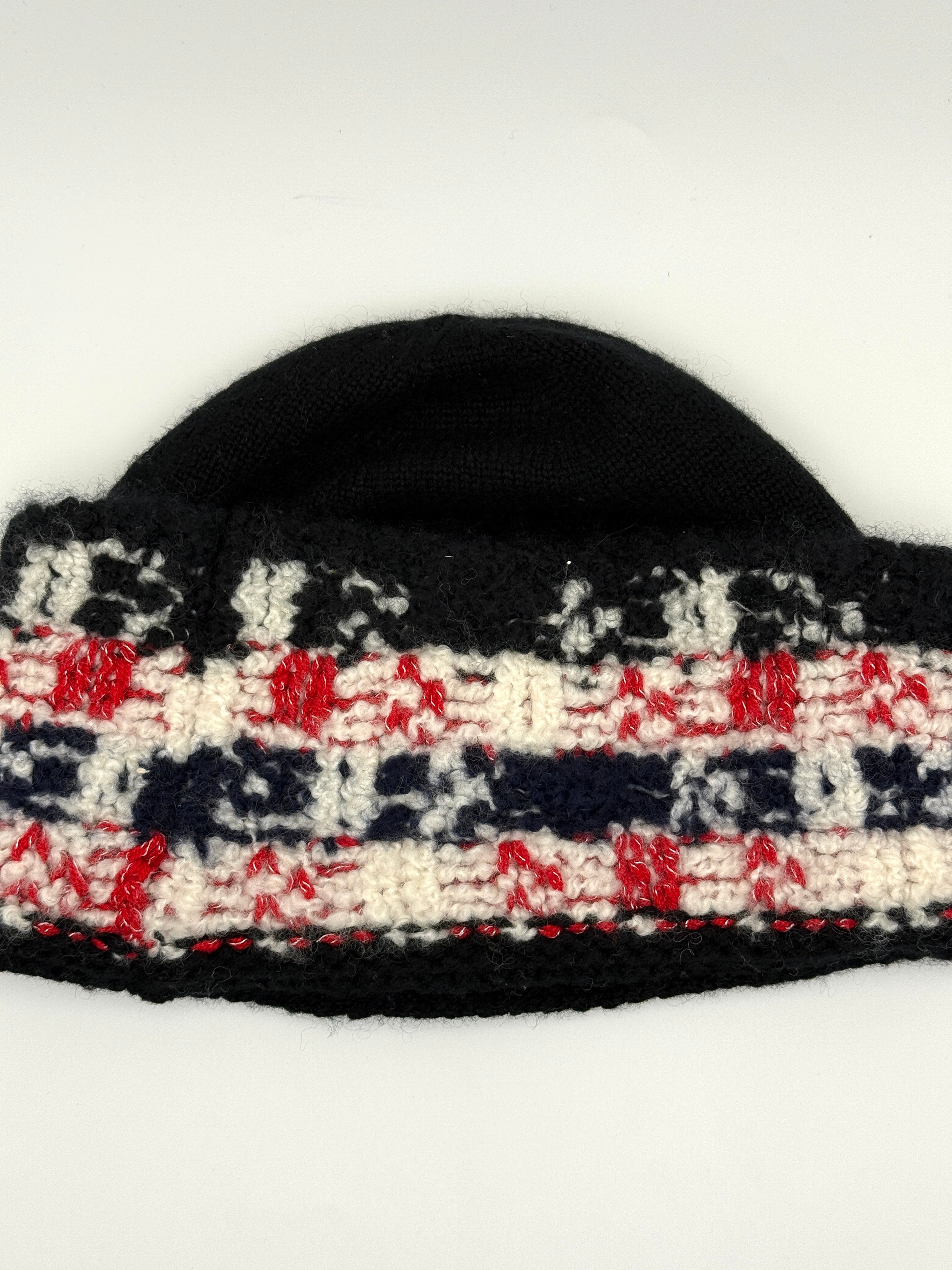 Chanel CC Logo Beanie Hat