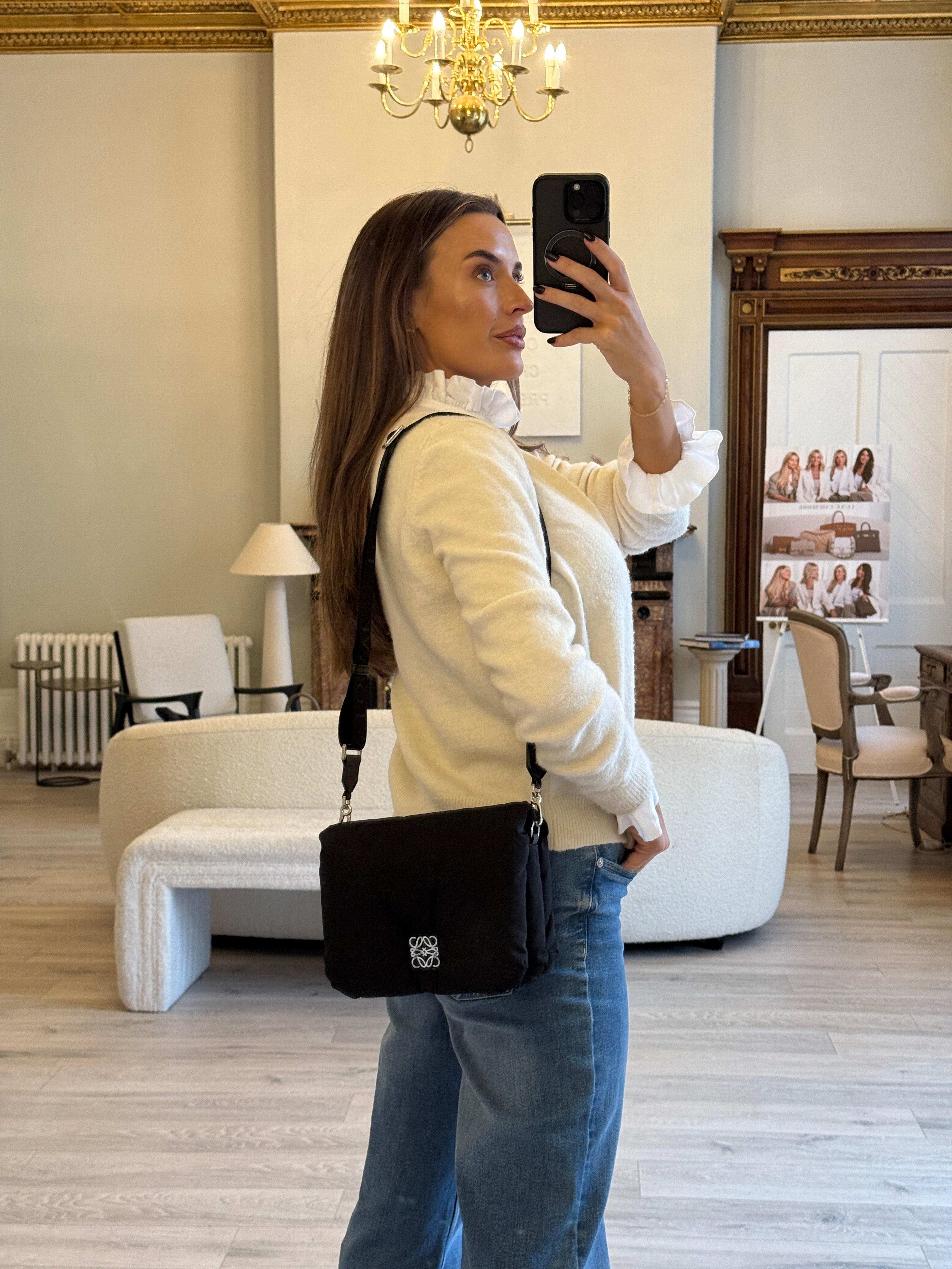 LOEWE Puffer Goya Padded Bag