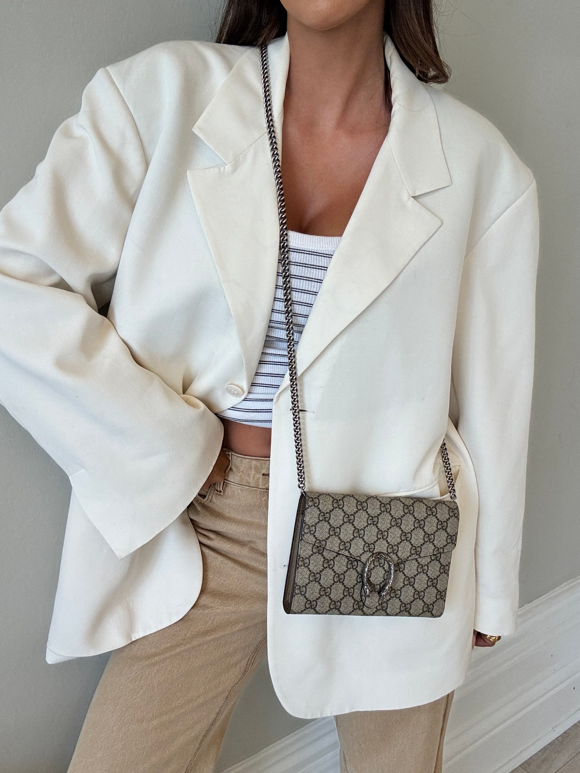 Gucci Dionysus GG Supreme Chain Wallet