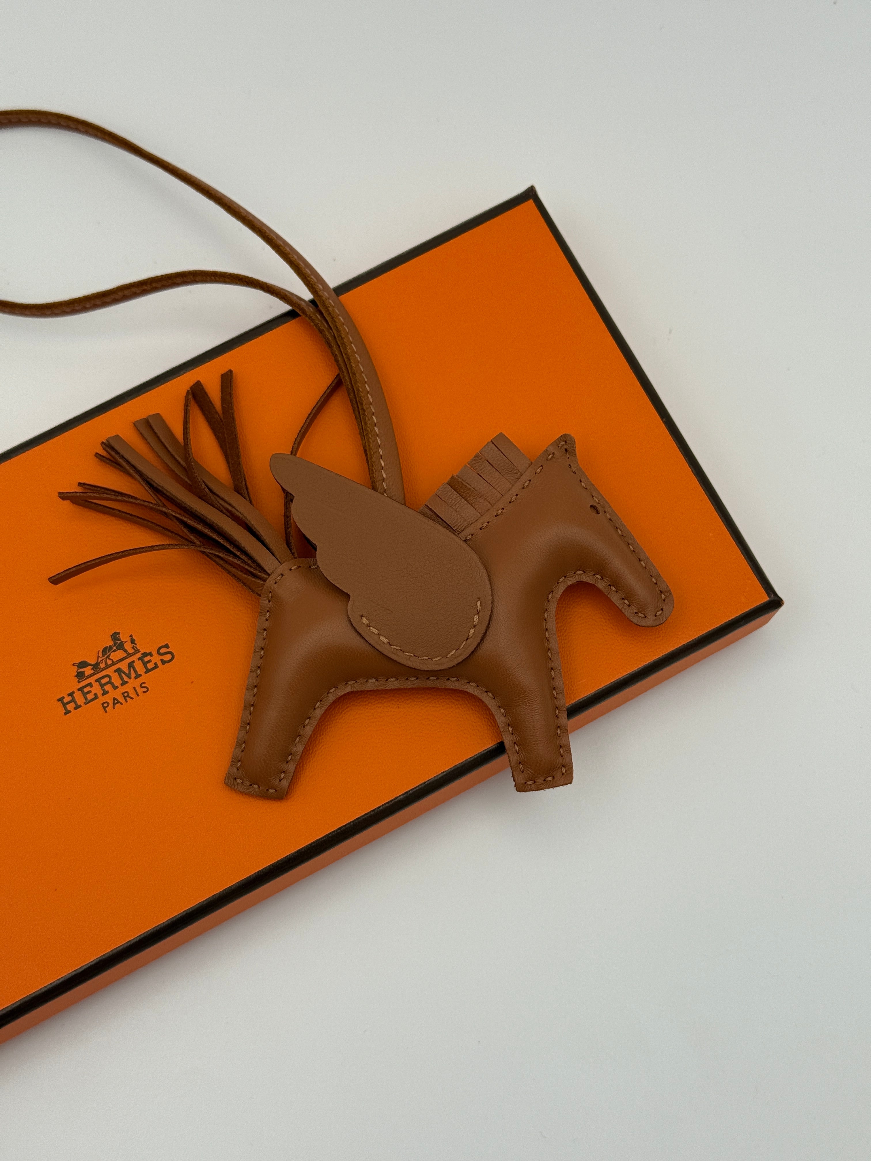 Hermès Rodeo PM Charm In Gold