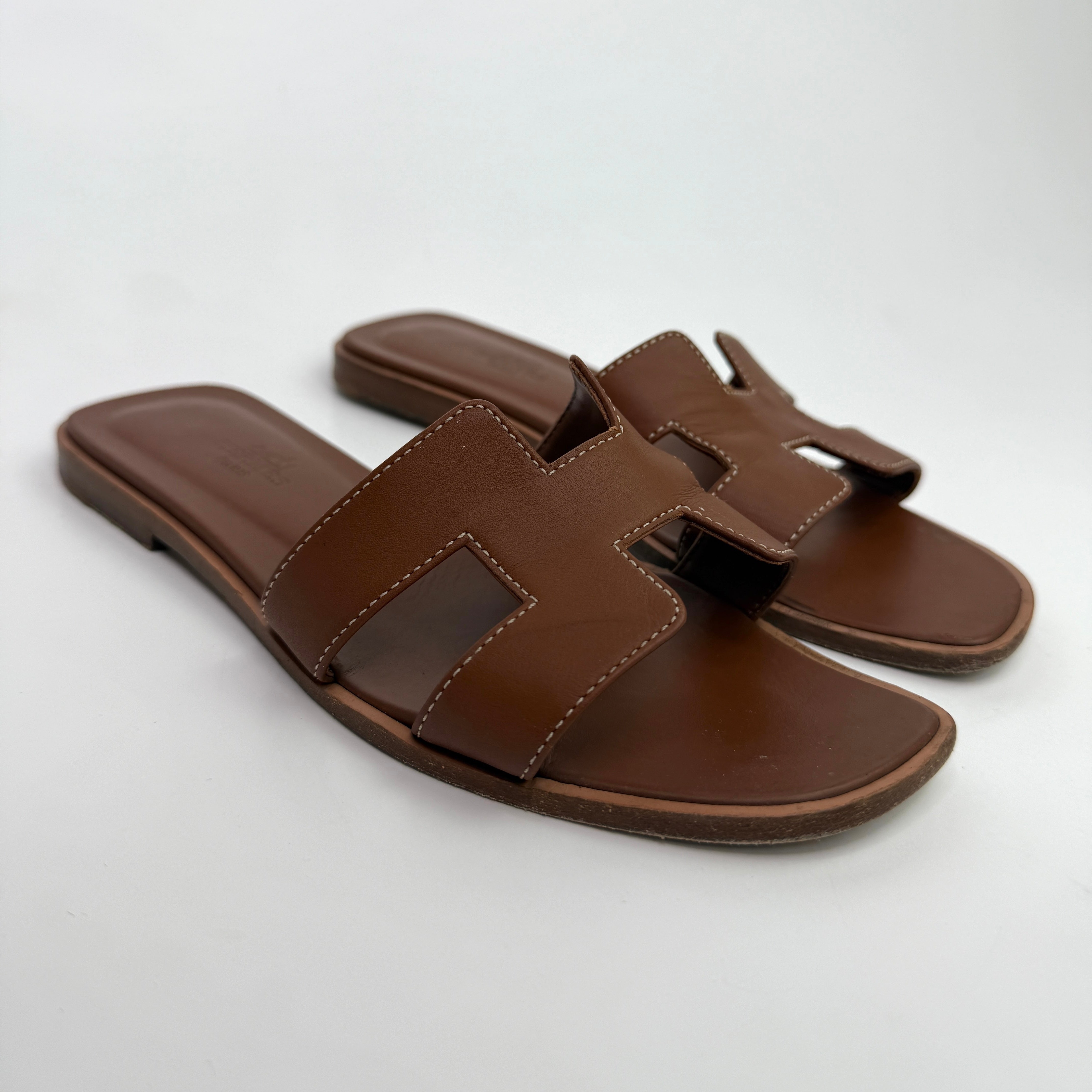 Hermès Oran Sandals (Size 37/UK4)
