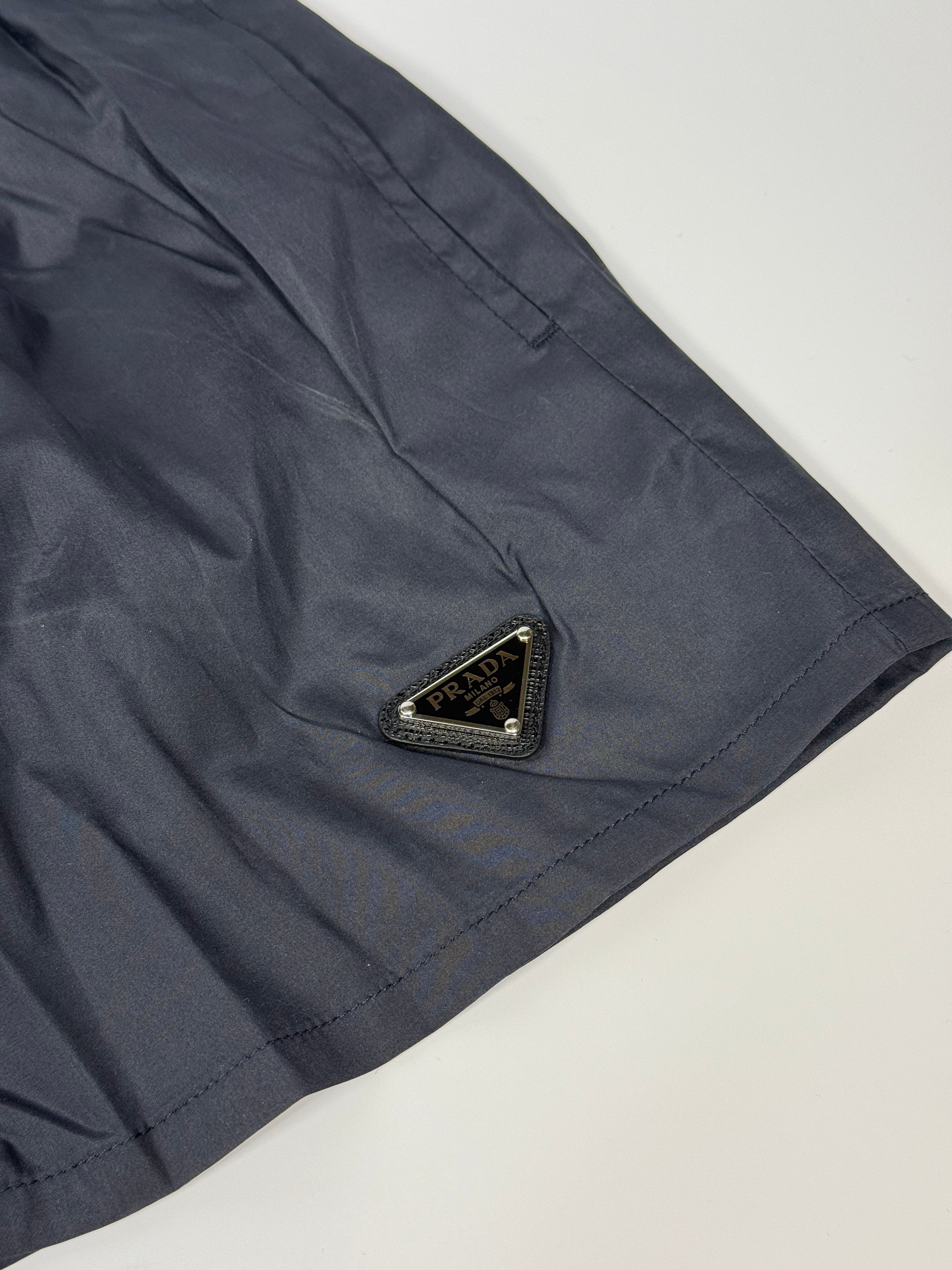 Prada Black Nylon Shorts (Size 38/UK6) Authentic and preloved Excellent condition