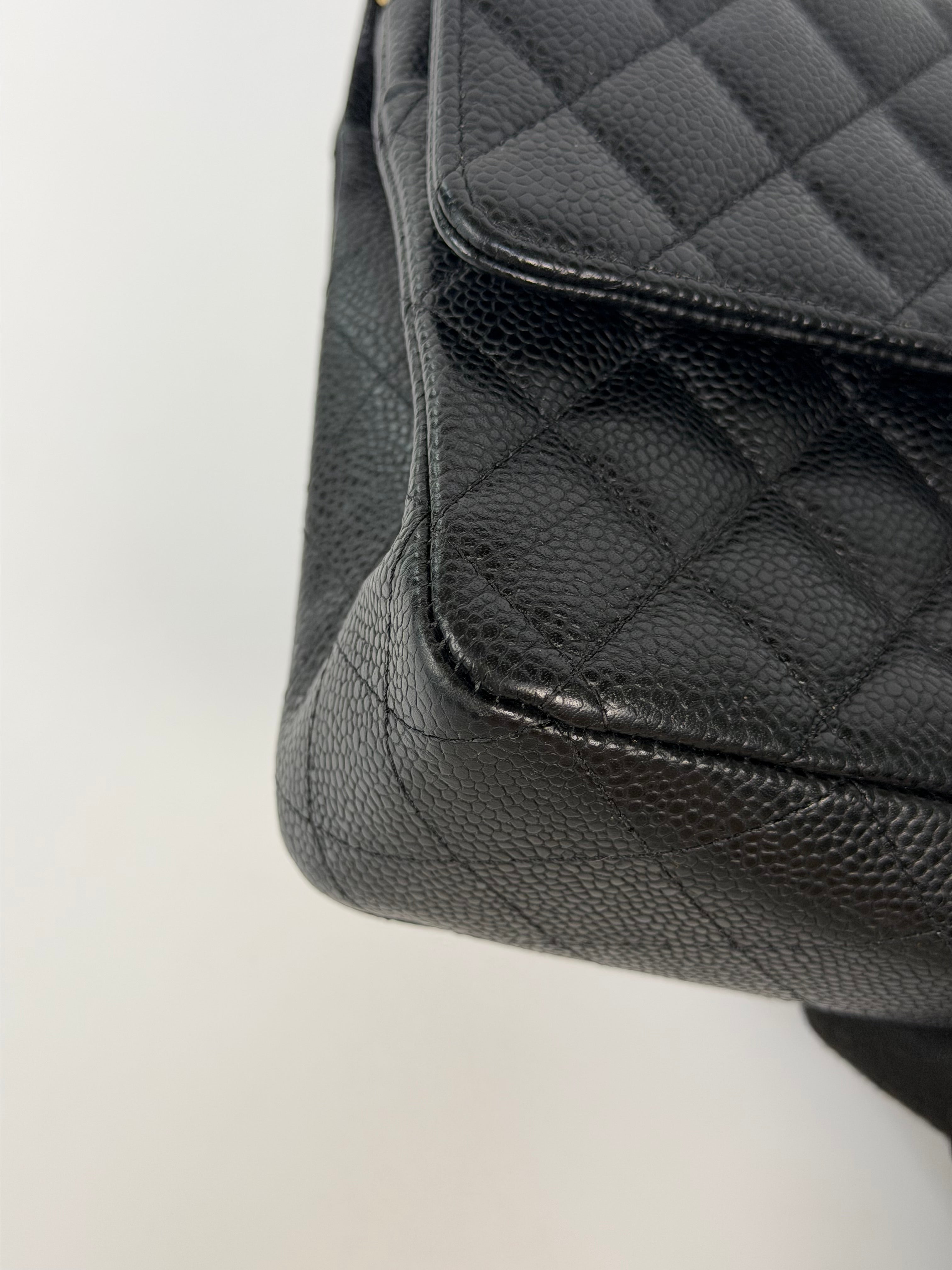 Chanel Medium Classic Double Flap Black Caviar Gold Hardware. Authentic and preloved in excellent condition. 100% guarantee