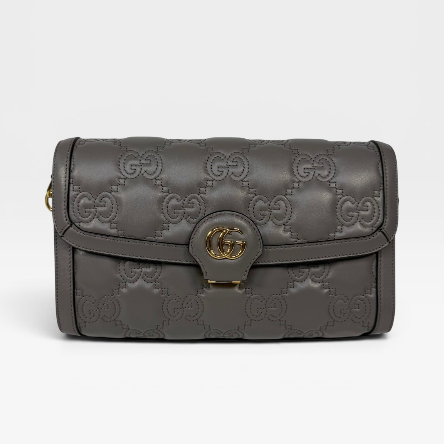 Gucci GG Matelassé Embossed Shoulder Bag. Authentic and preloved in excellent condition.