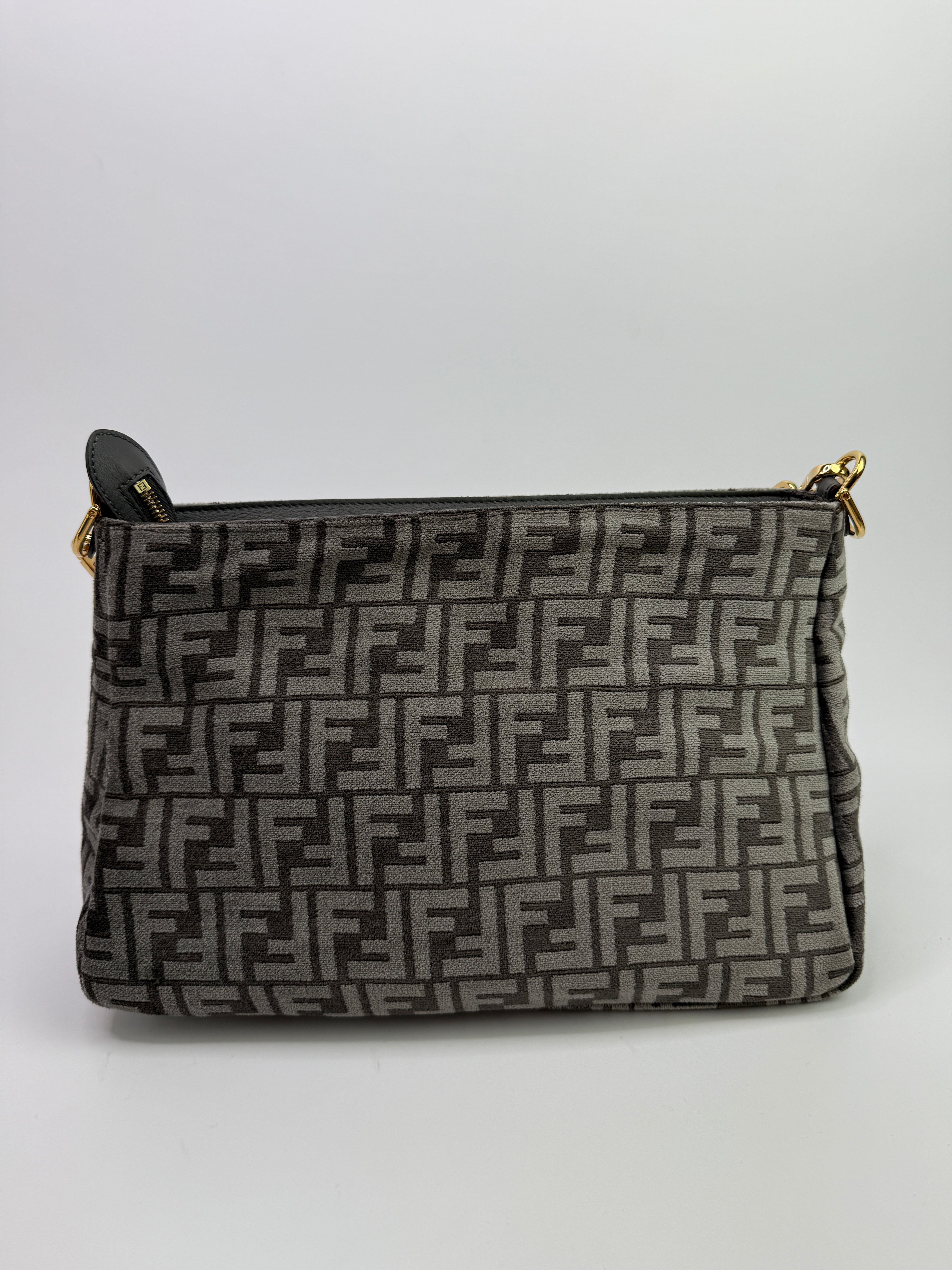 Fendi FF 909 O' Lock Shoulder Bag