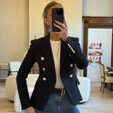 Balmain Black Blazer (Size34/UK6)