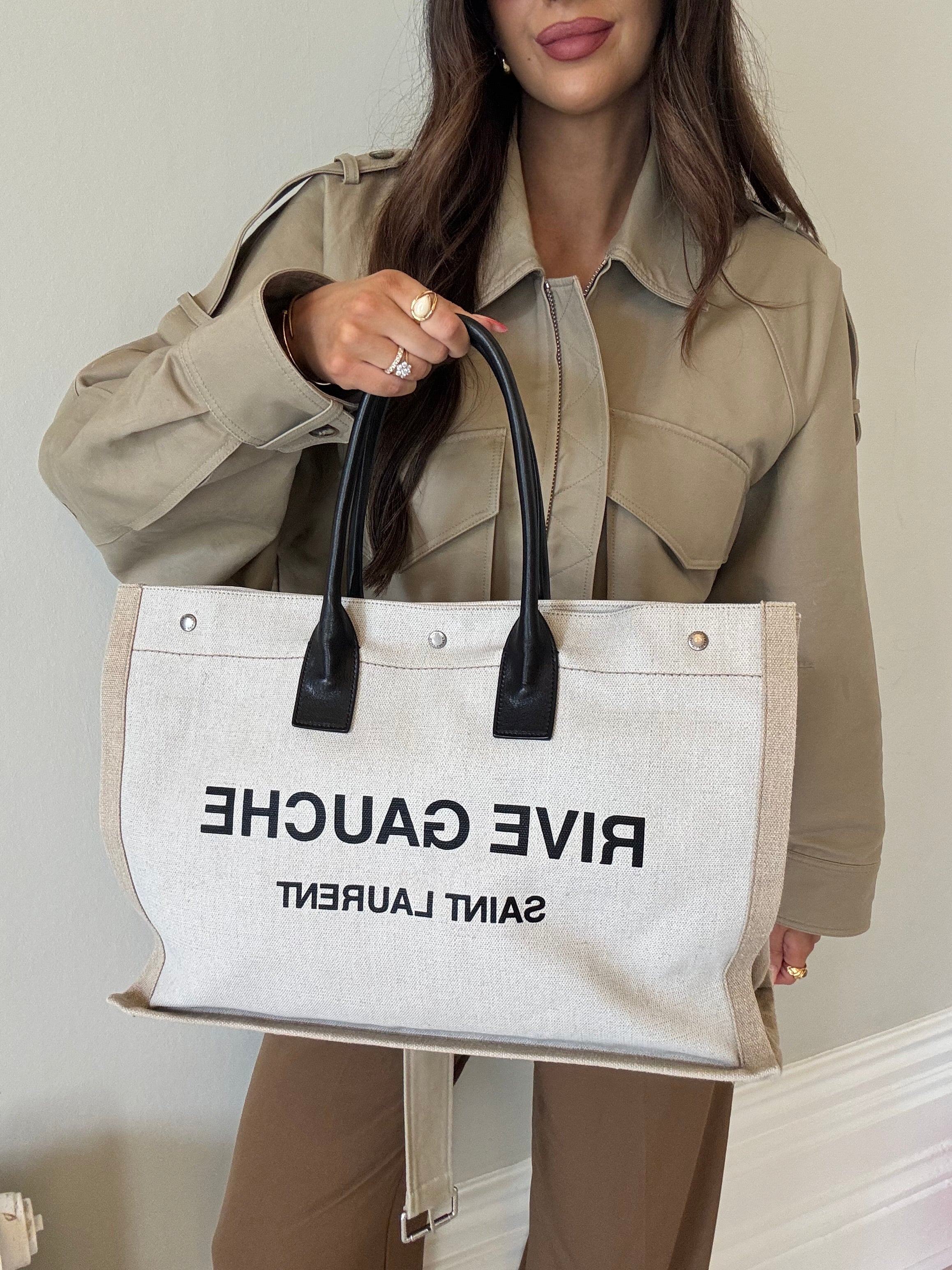 Saint Laurent Rive Gauche Large Tote