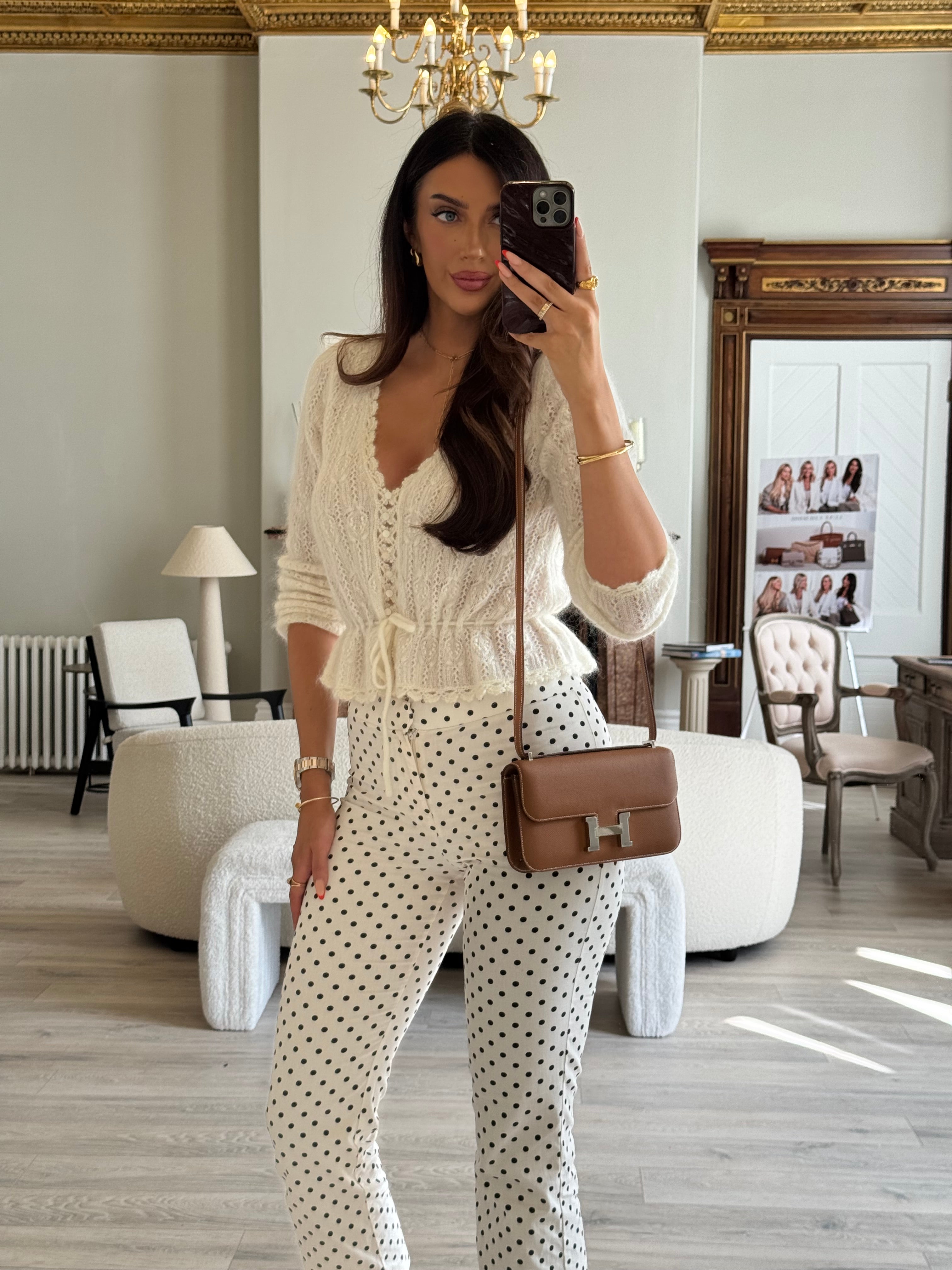 Authentic Pre Loved Hermès Constance Elan In Gold Epsom Leather With Palladium Hardware New & Unused