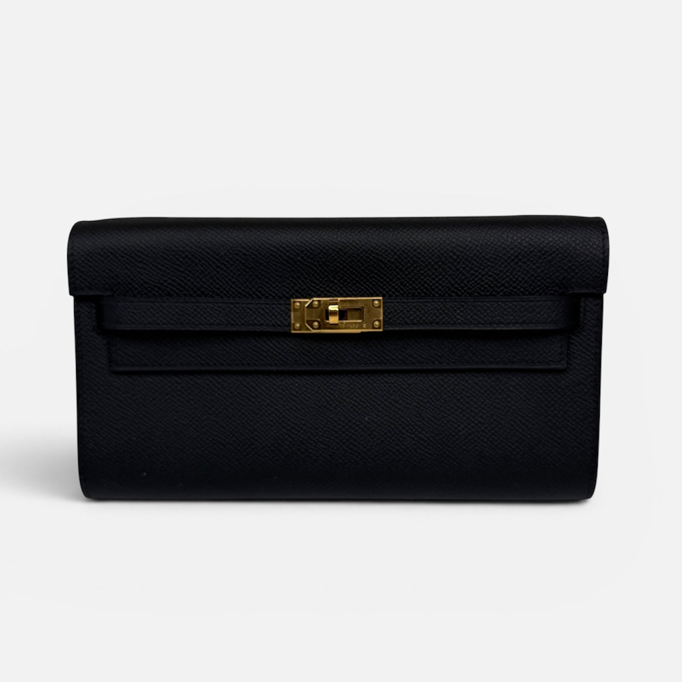 Hermès Kelly To Go In Black Epsom Leather With Gold Hardware
