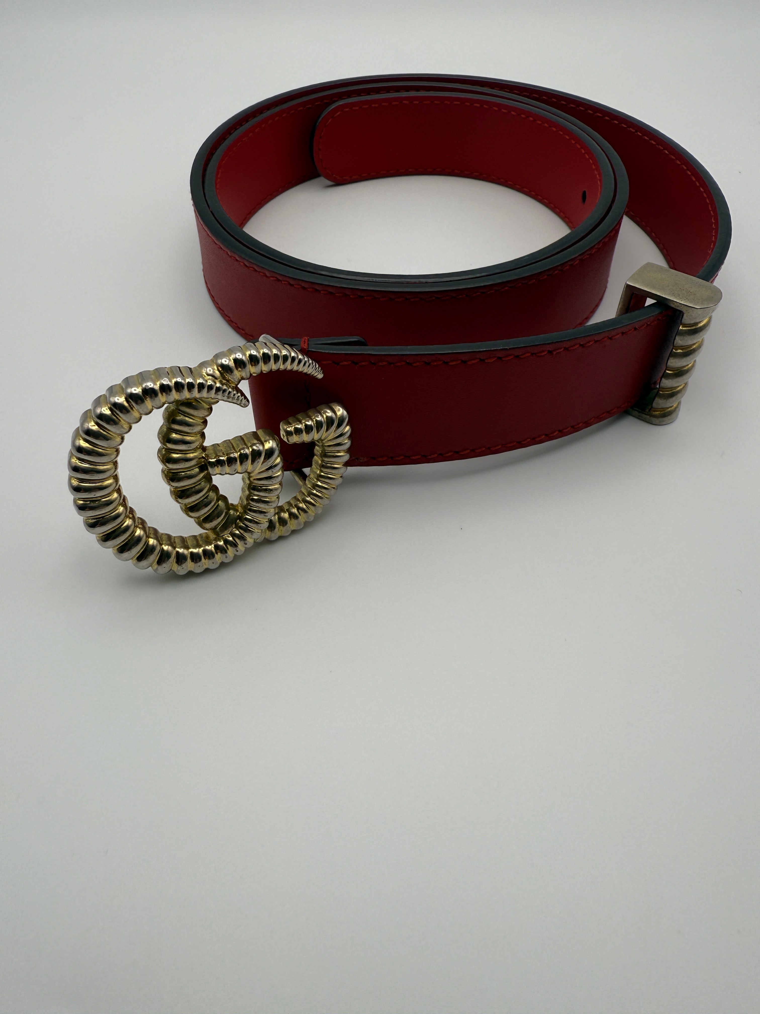 Gucci GG Torchon Belt (Size 80/32)