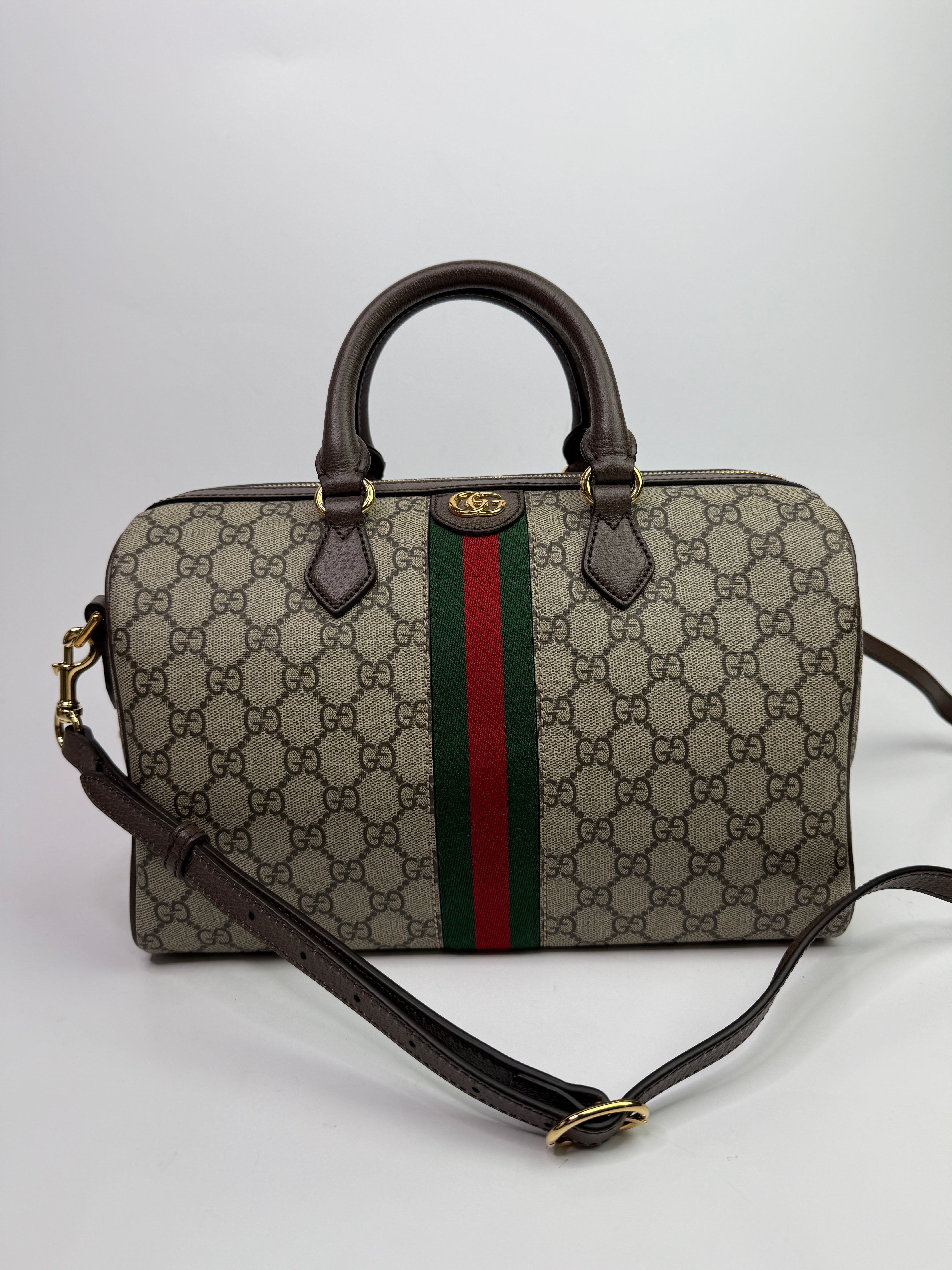 Gucci Ophidia Large Boston Bag