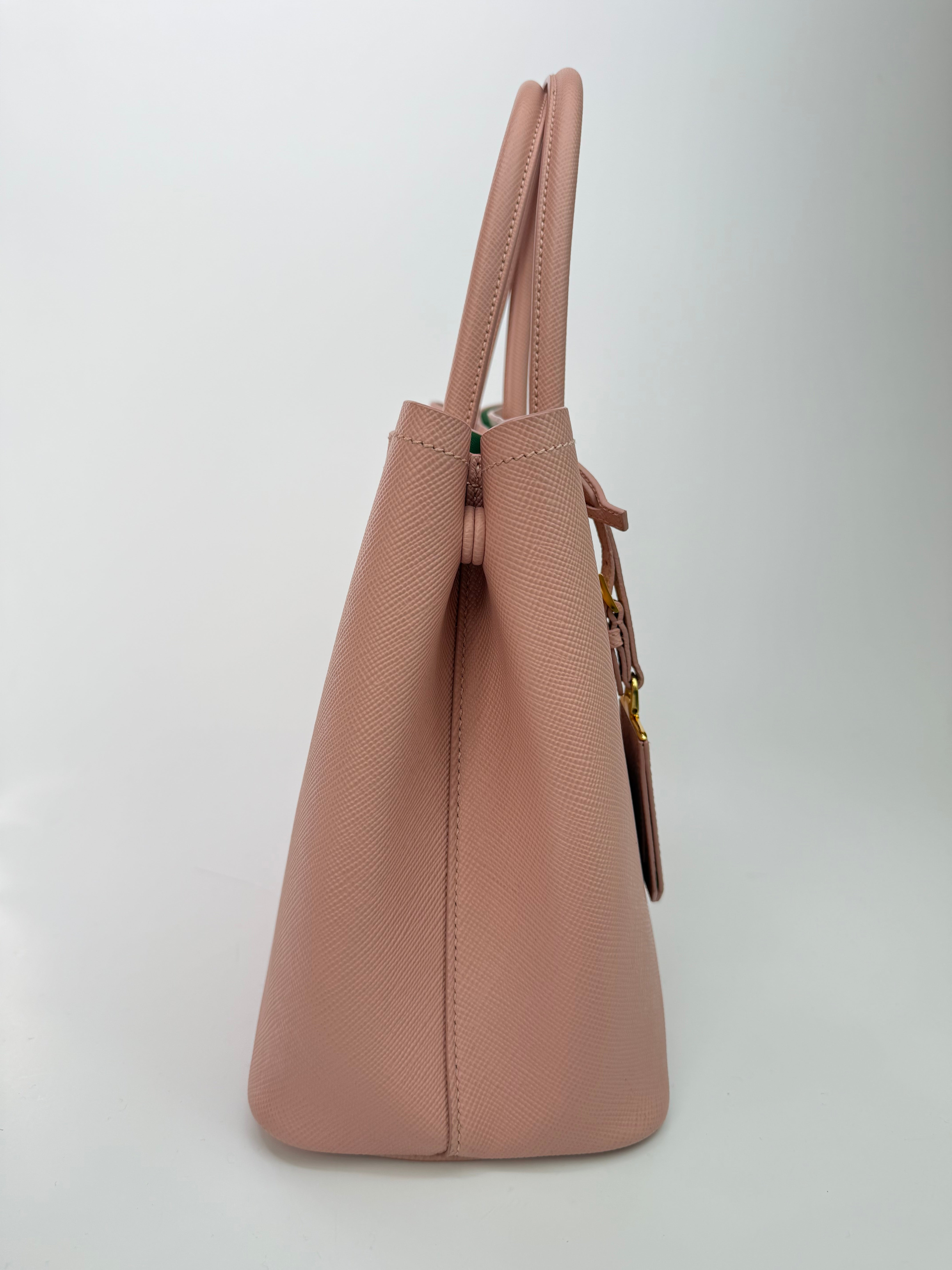 Prada Saffiano Cuir Double Tote Bag