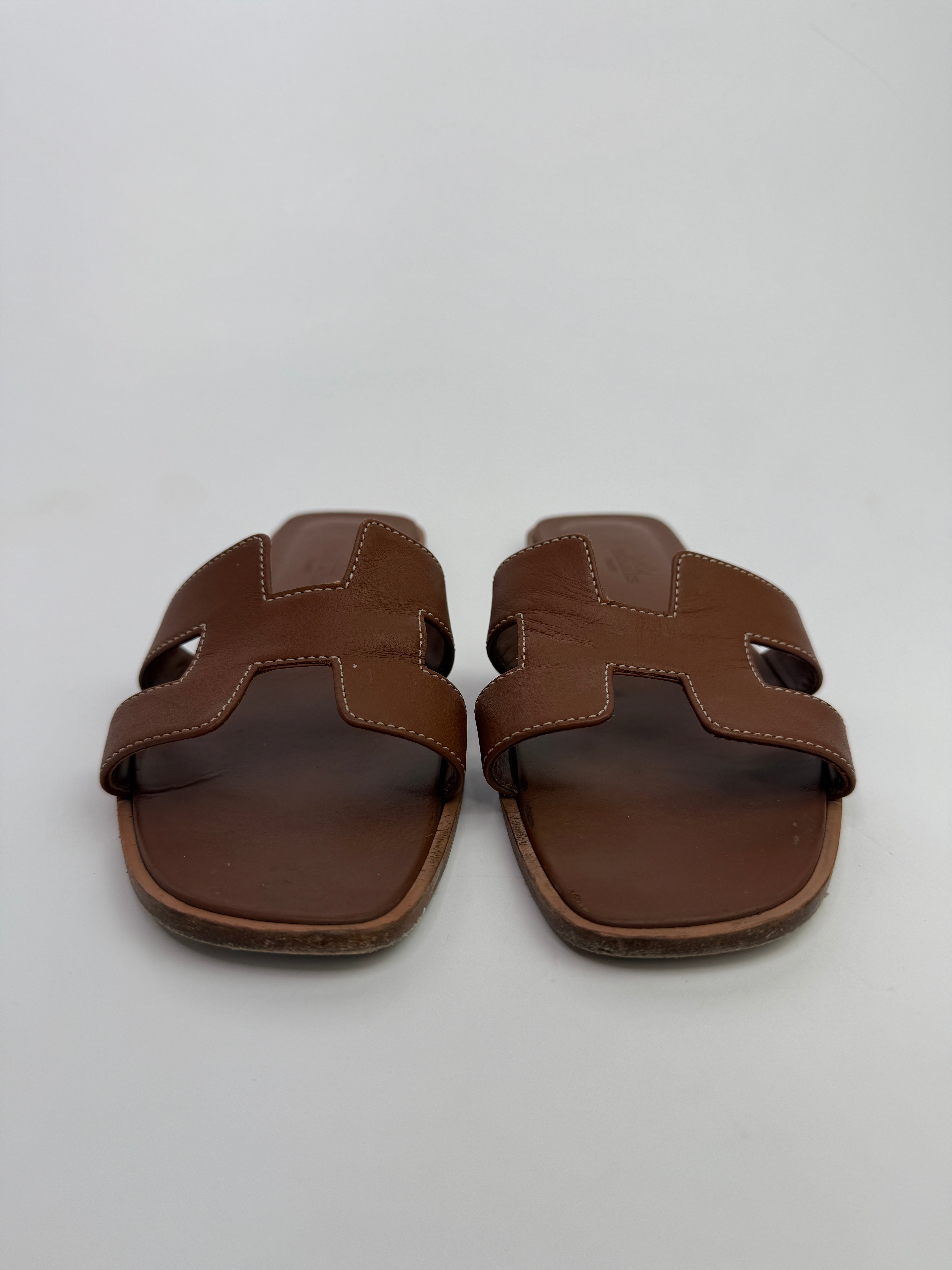 Hermès Oran Sandals (Size 37/UK4)