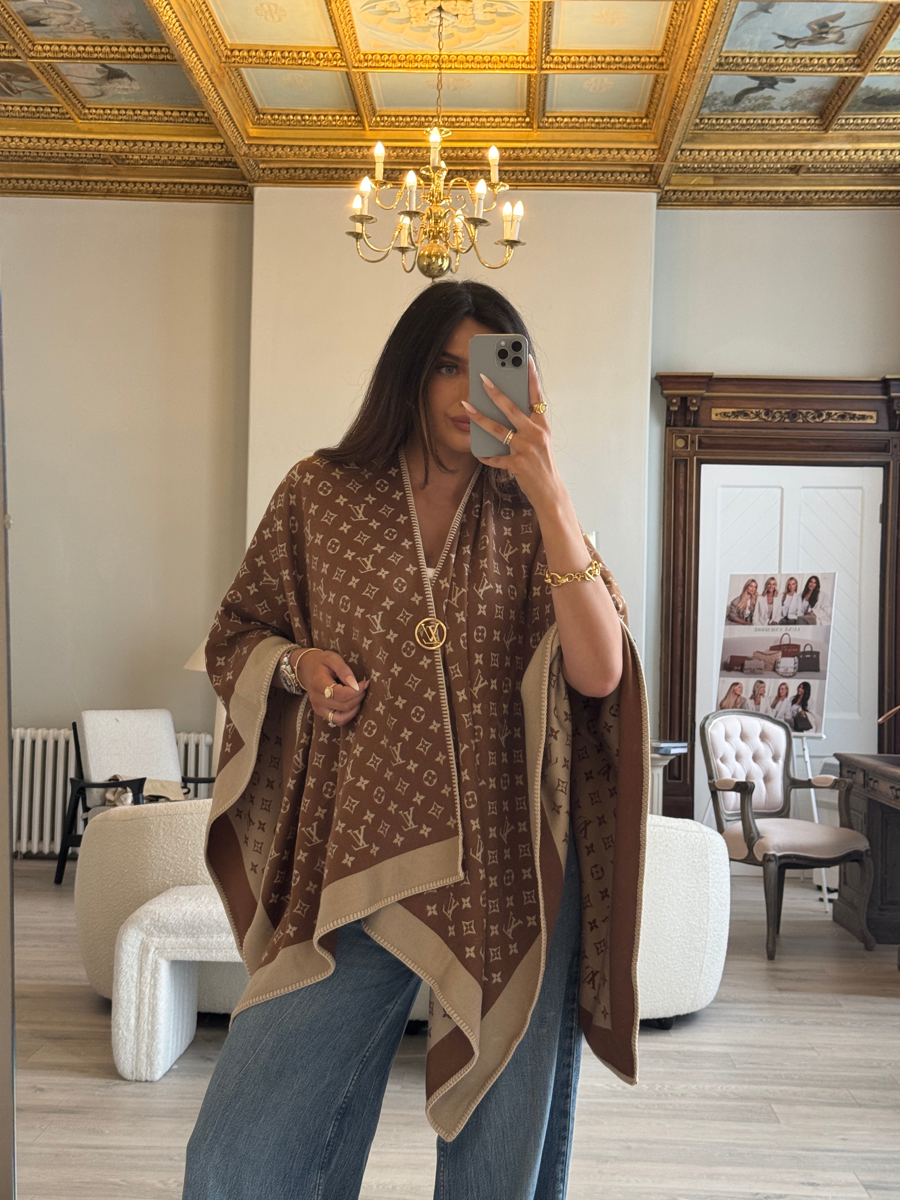 Louis Vuitton Embrace Poncho