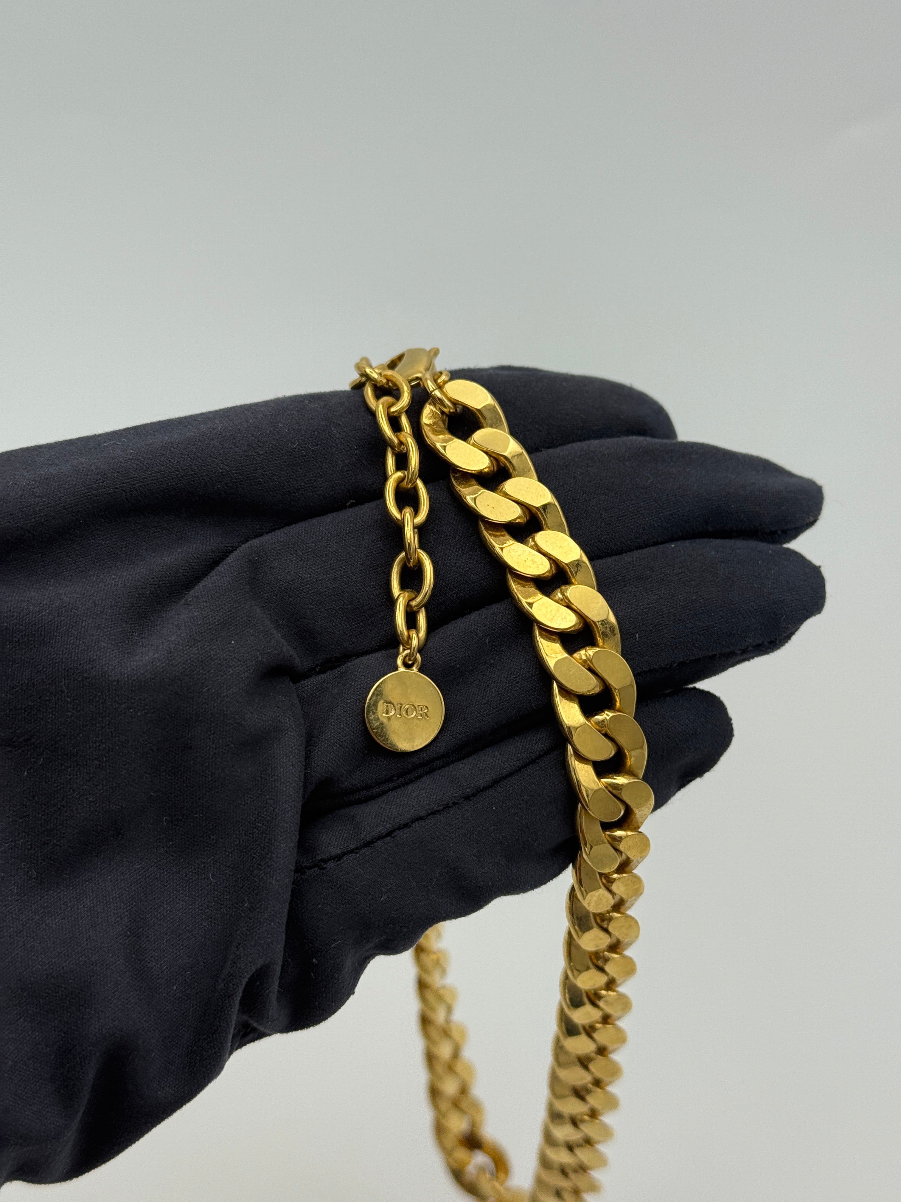 Christian Dior Gold Danseuse Etoile Choker