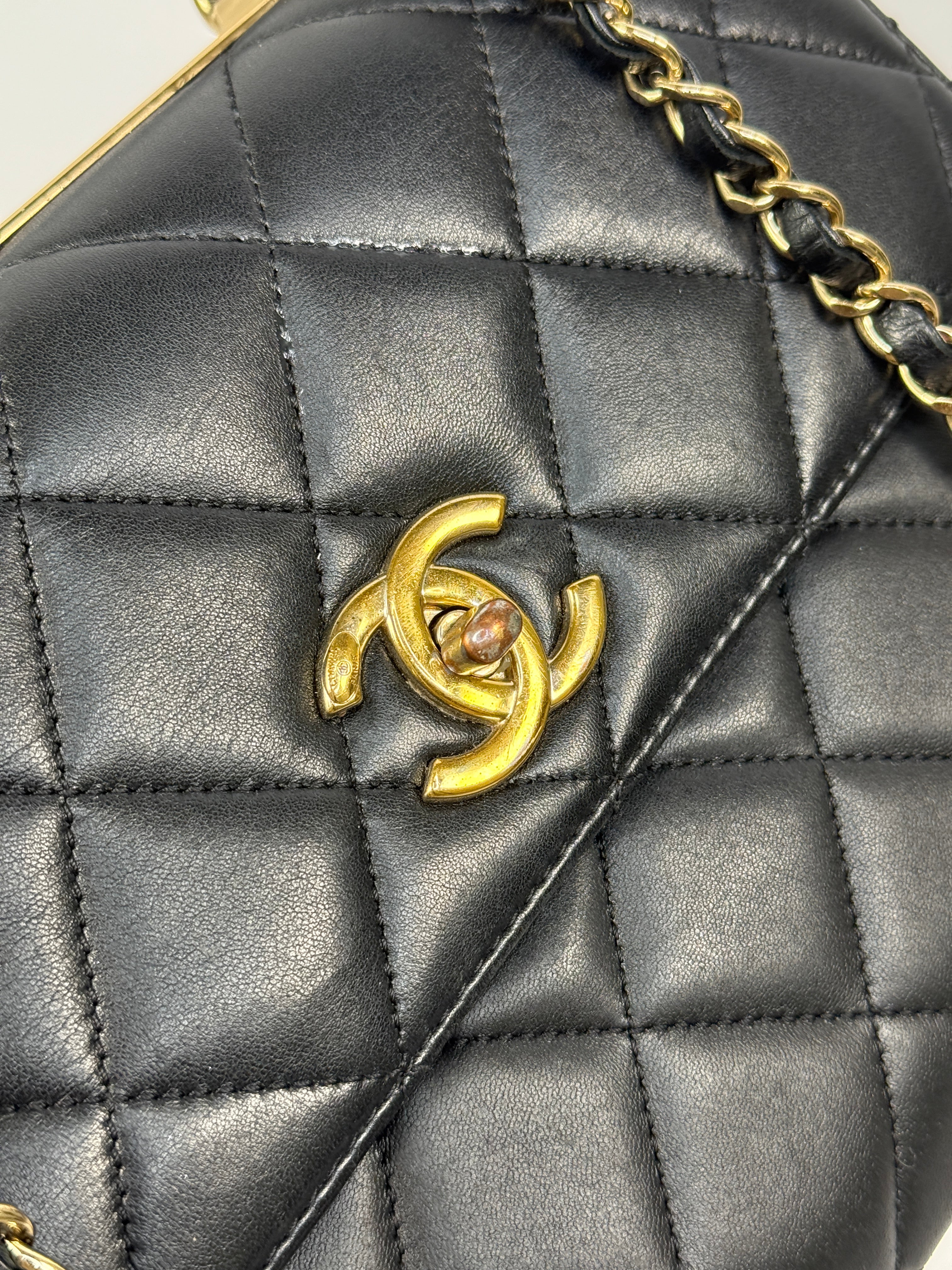 Chanel Small Trendy Top Handle Flap Bag