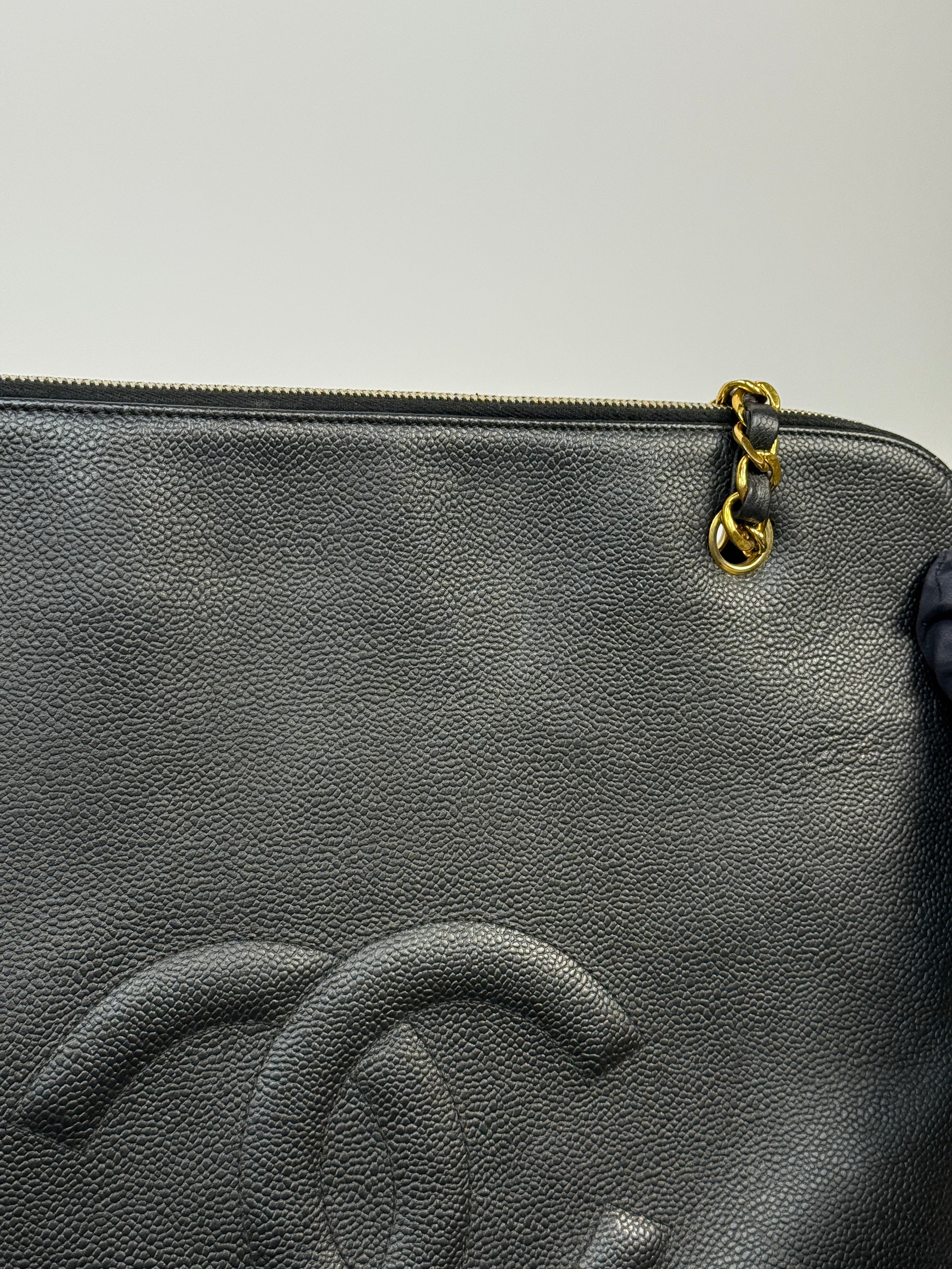 Chanel Vintage Black Caviar Tote Bag
Pre Loved & Authentic
