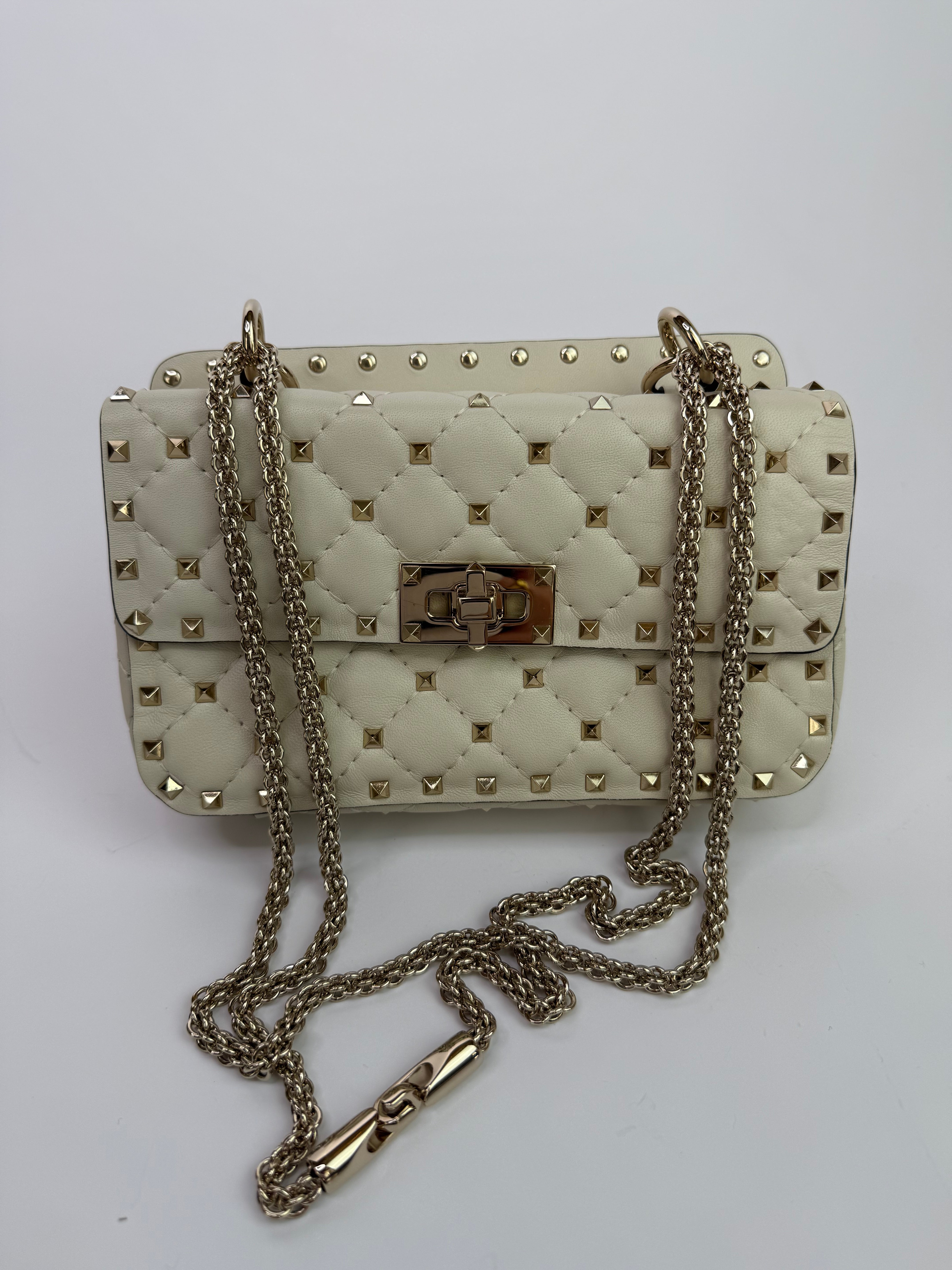 Valentino Garavani Nappa Rockstud Spike Bag