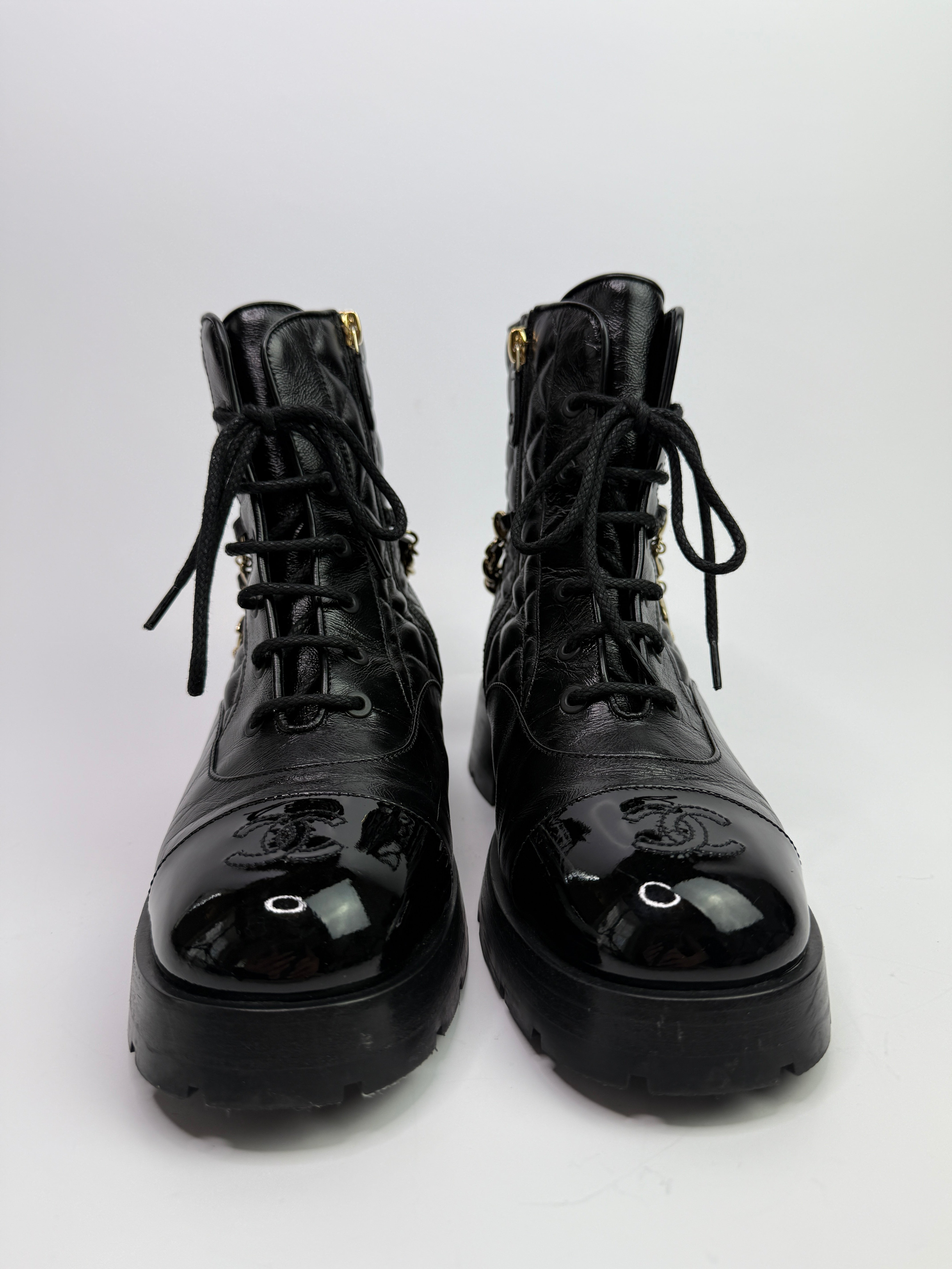 Chanel CC Boots (Size 40/UK7)
