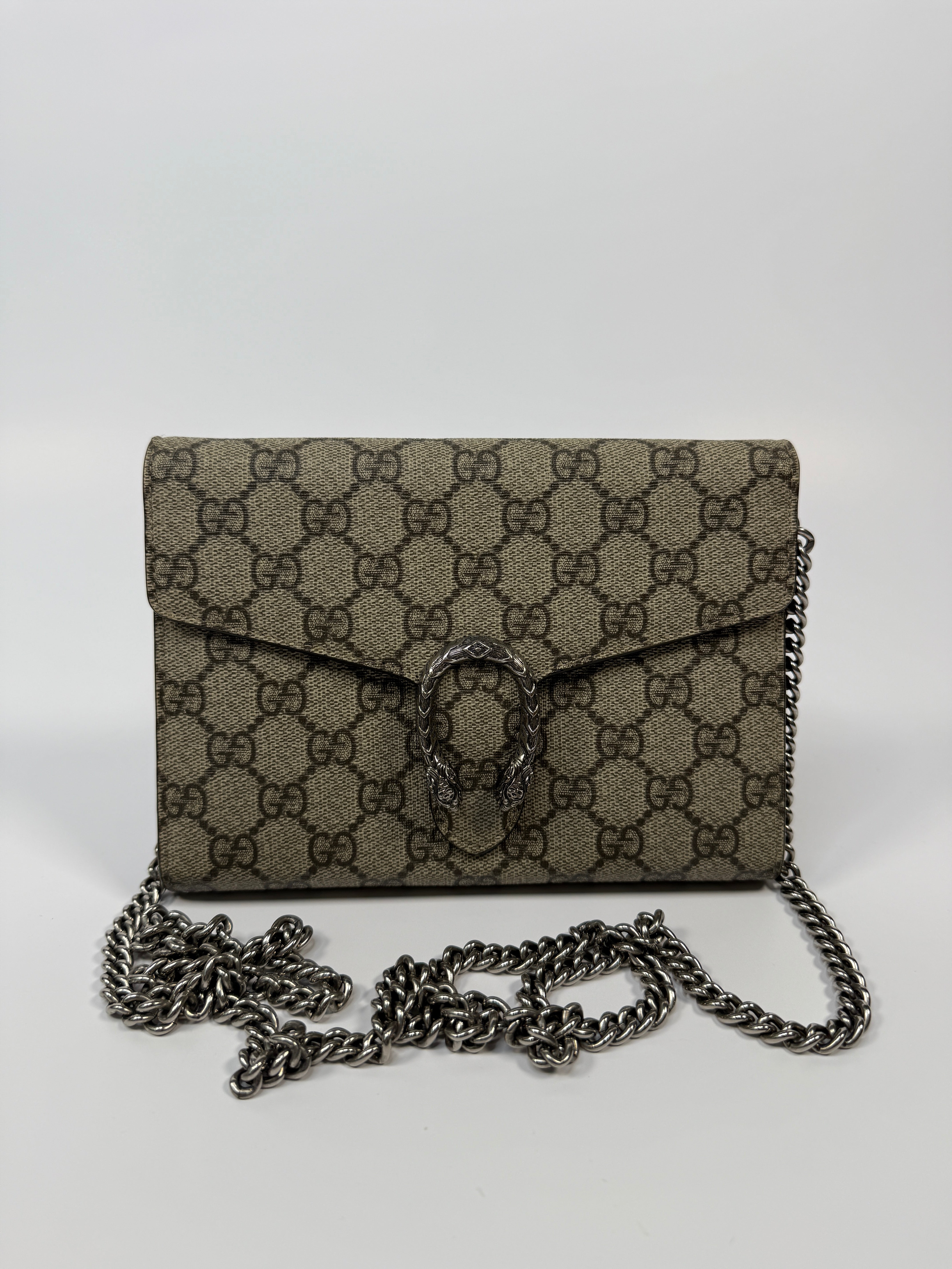 Gucci Dionysus GG Supreme Chain Wallet