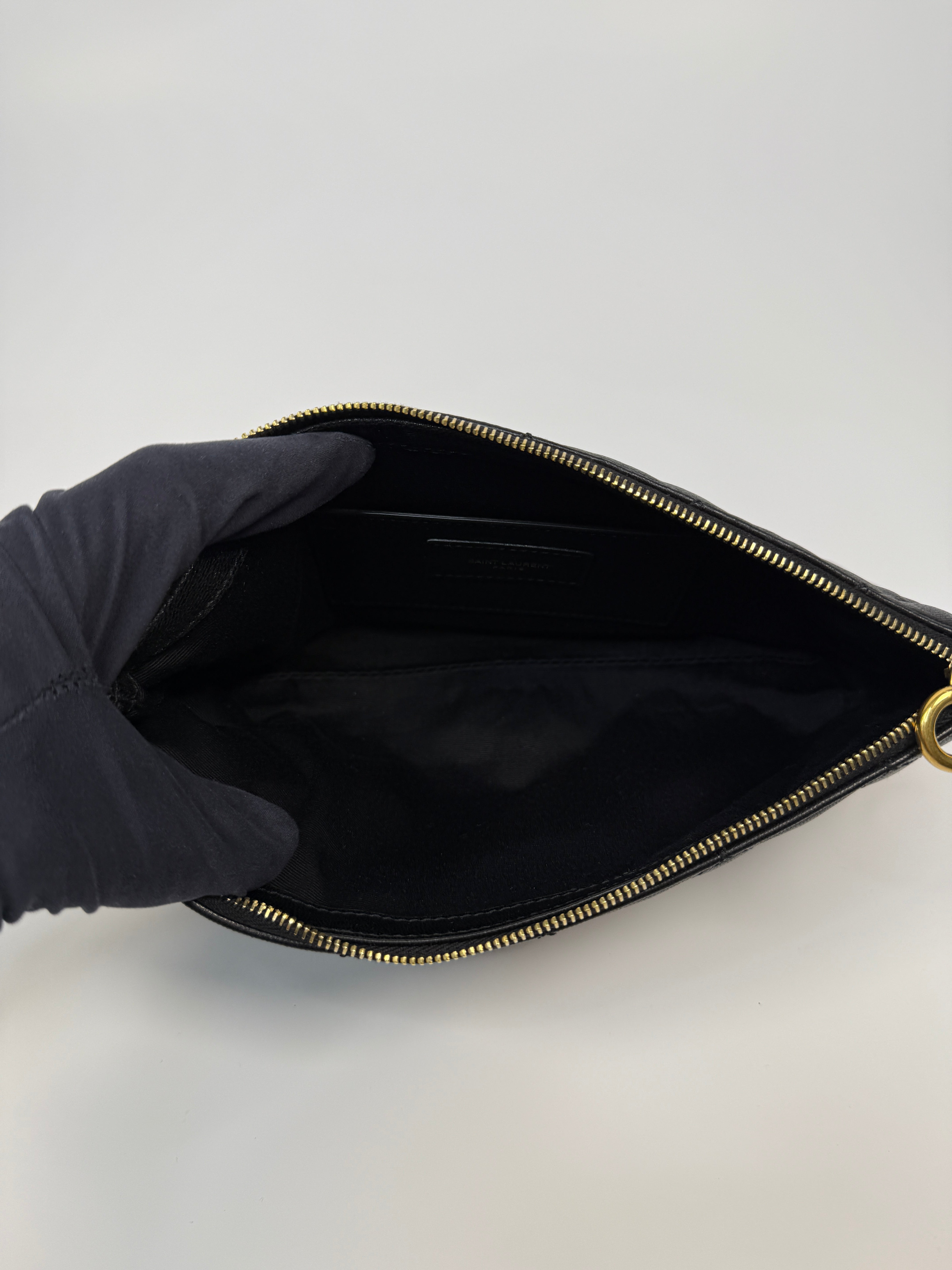 Saint Laurent ICARE Maxi Quilted Leather Shopping Bag