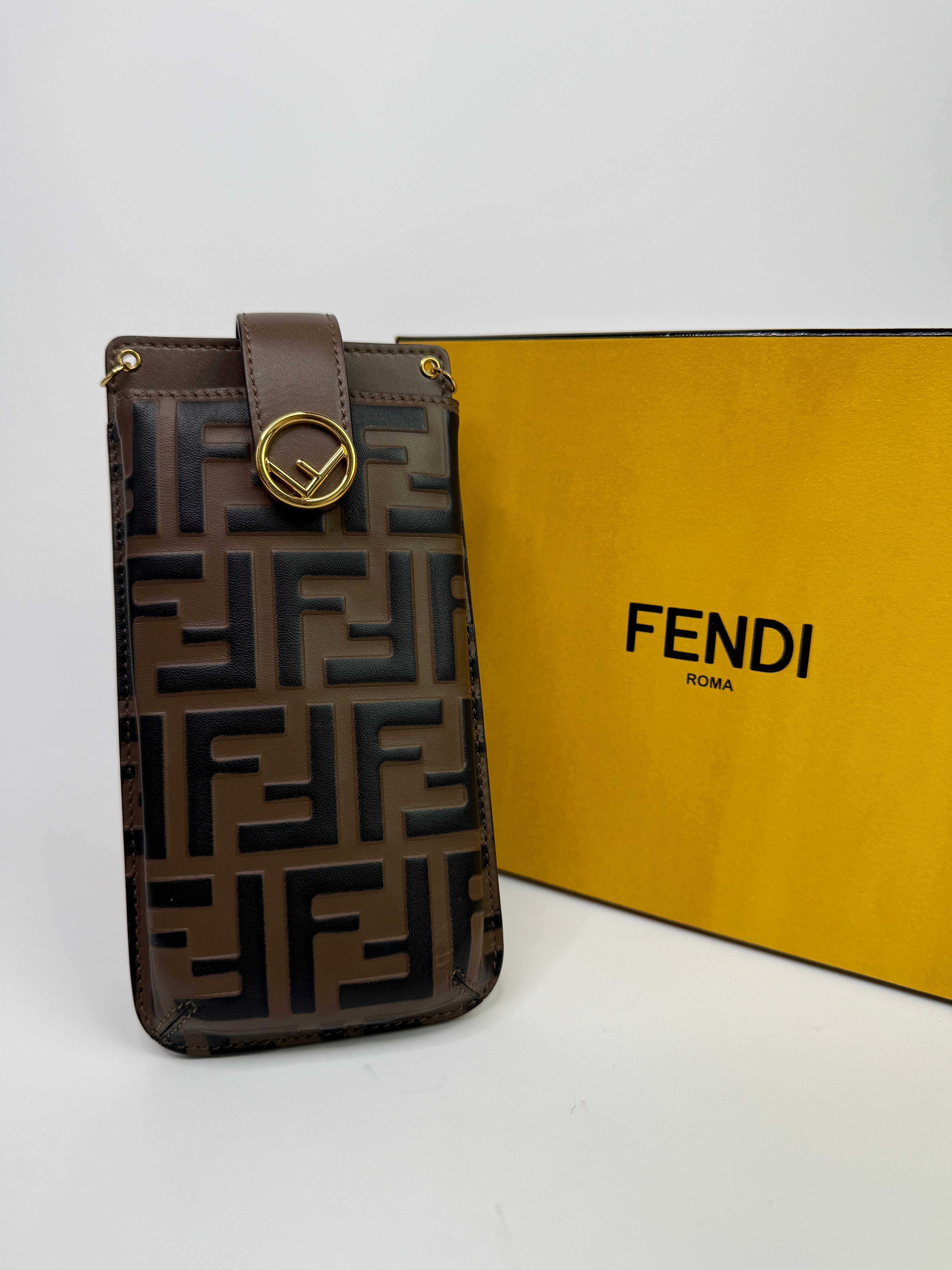 Fendi FF Phone Crossbody Bag