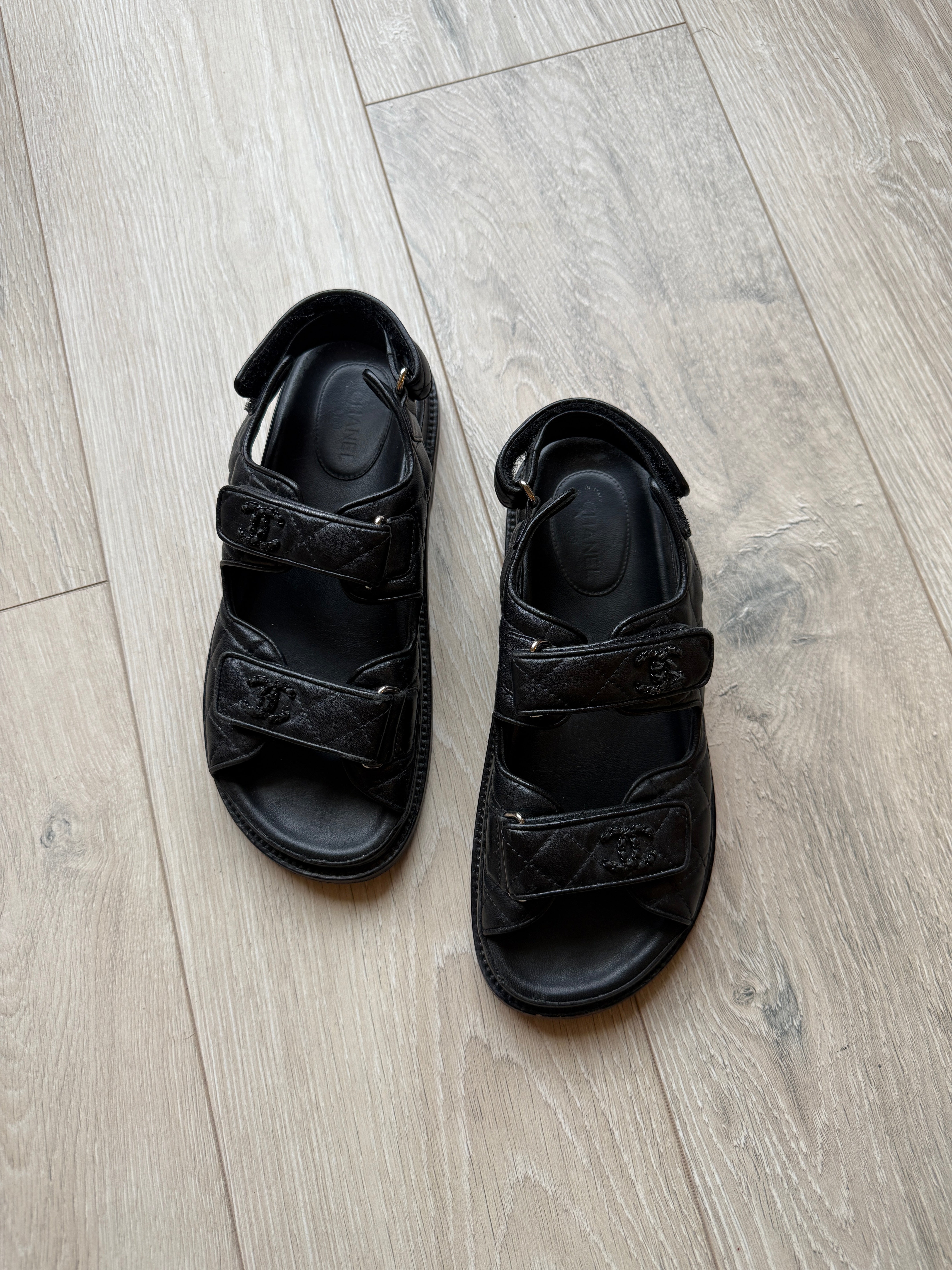 Chanel Dad Sandals (Size 38/UK5)