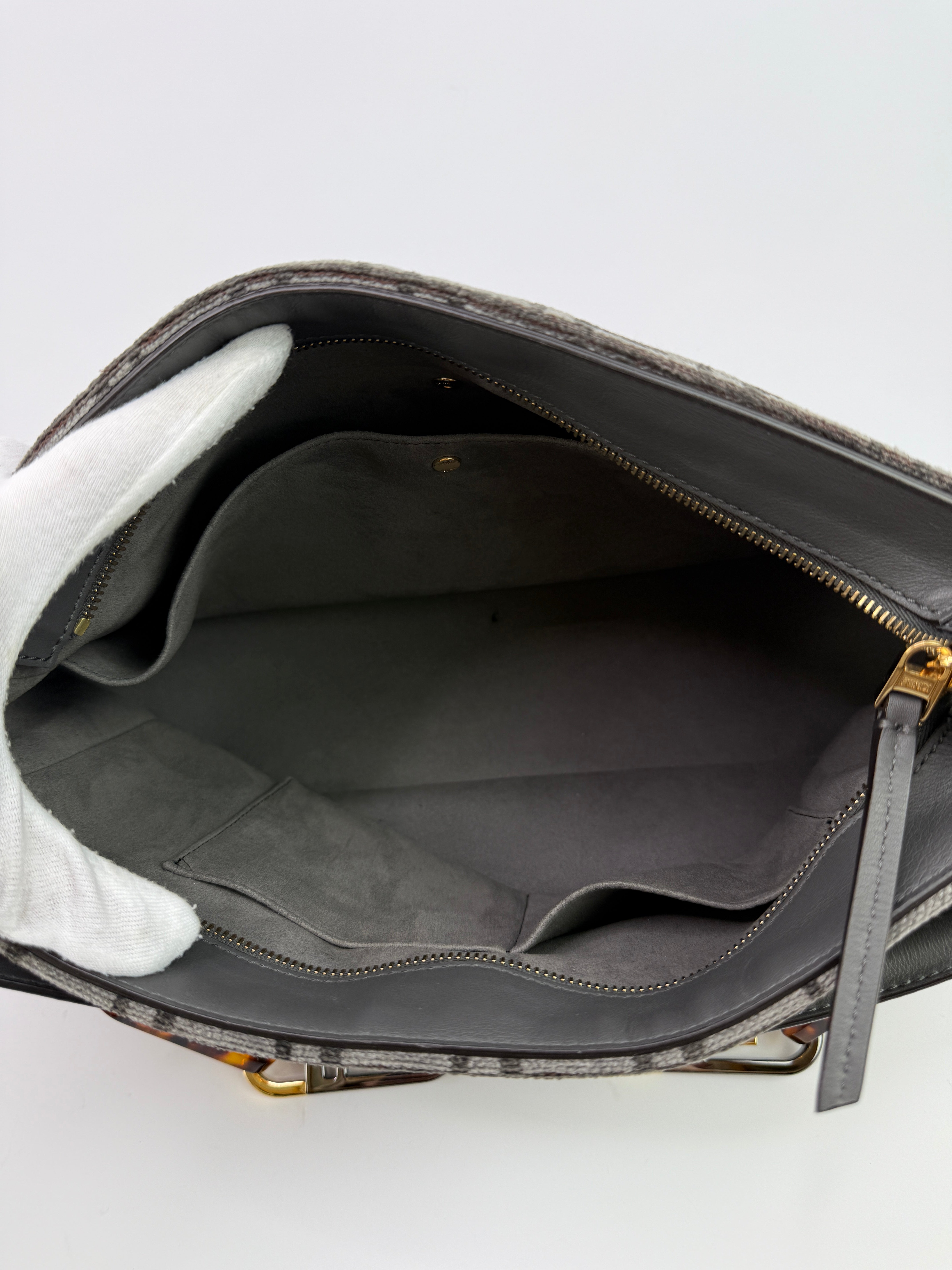 Fendi FF 909 O' Lock Shoulder Bag