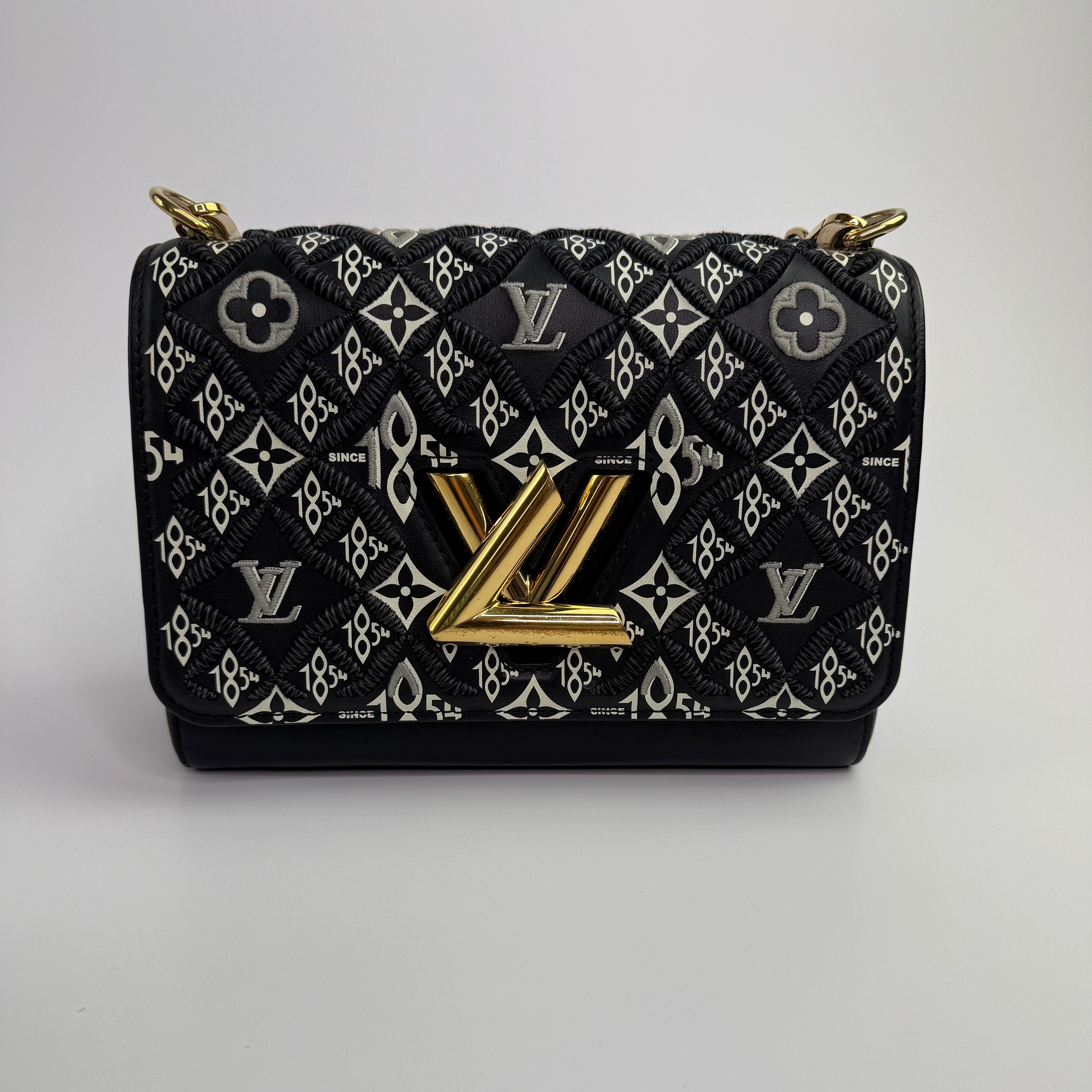 Louis Vuitton Since 1854 Embroidered Twist MM Shoulder Bag