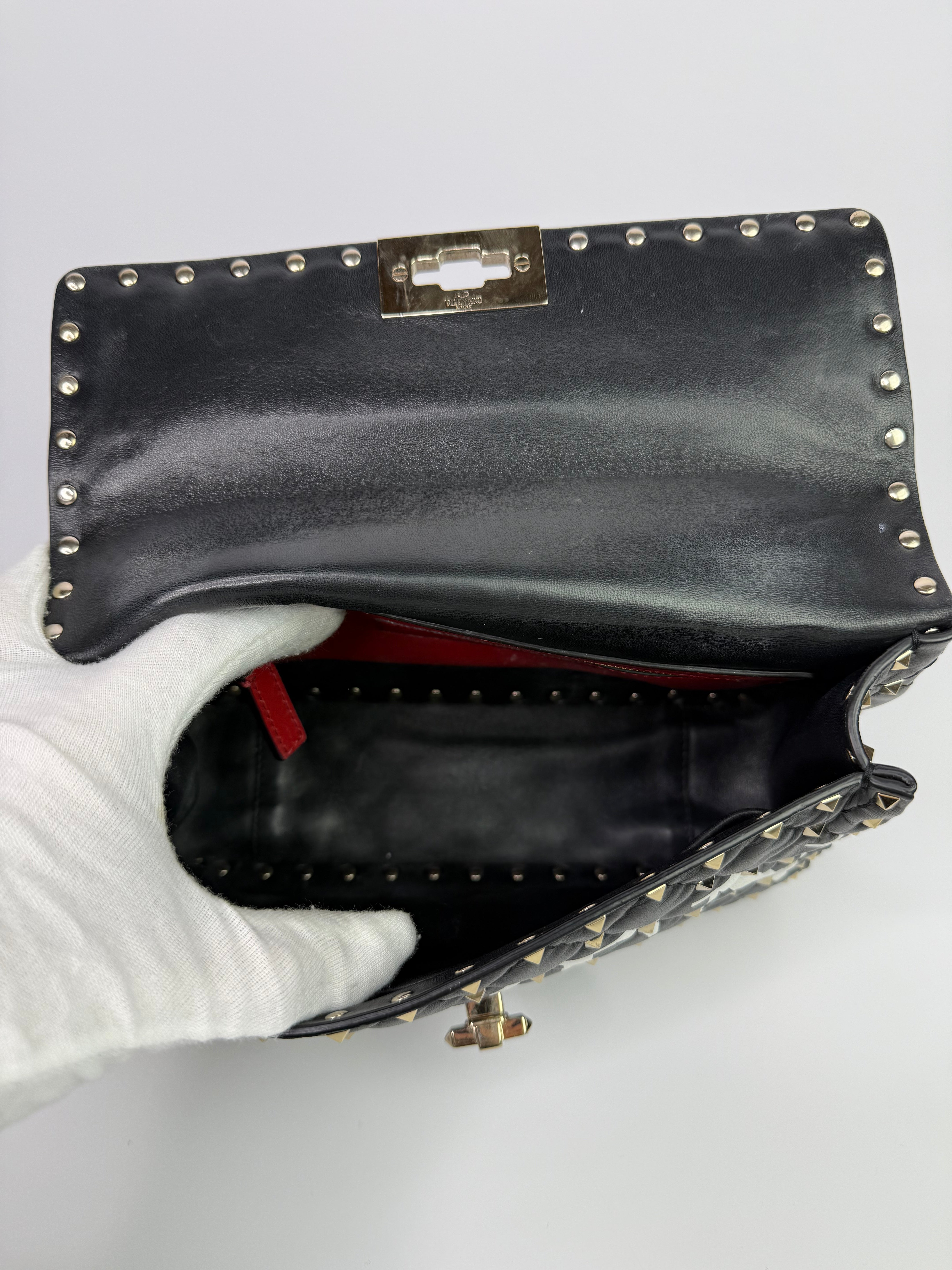 Valentino Garavani Medium Rockstud Spike shoulder bag