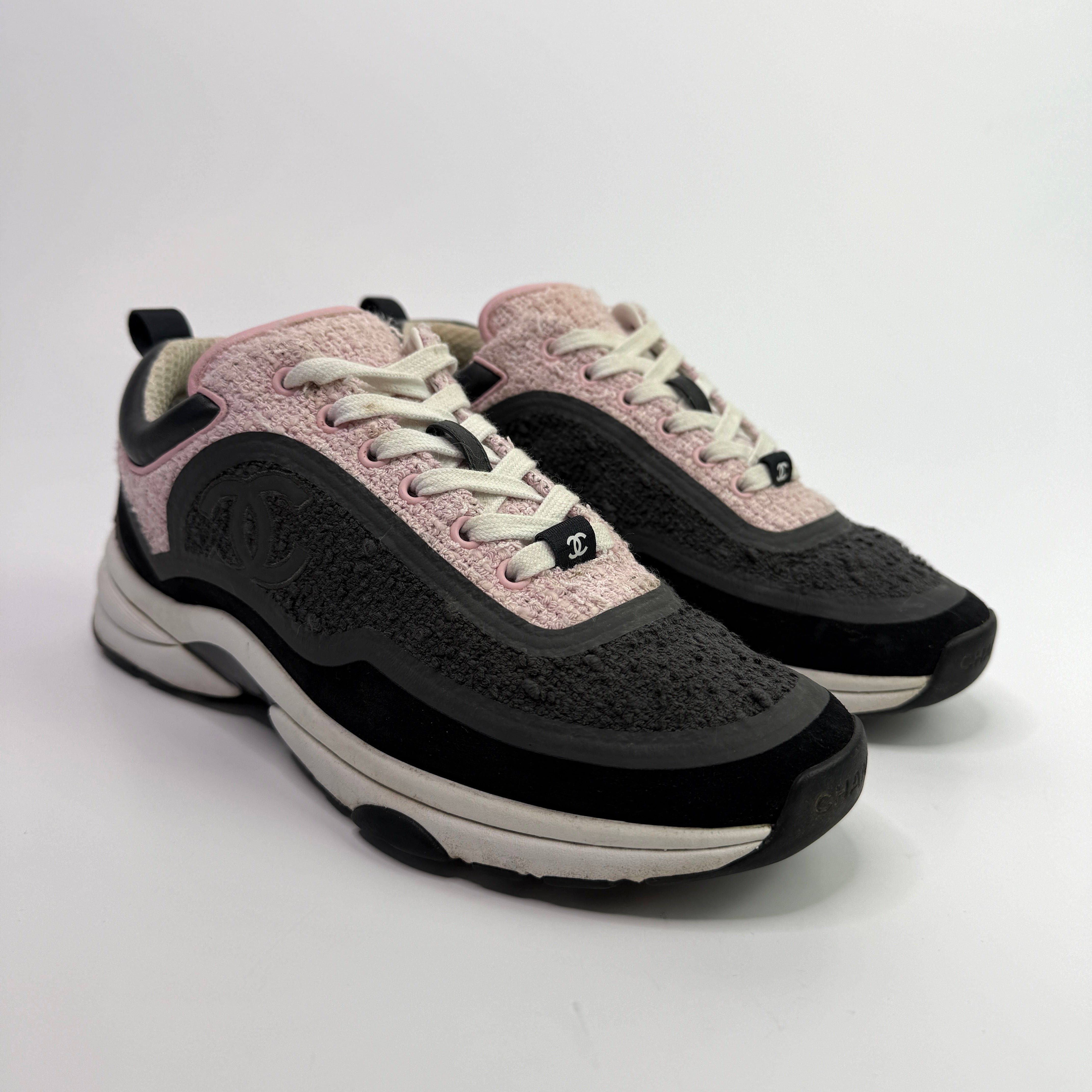 Chanel CC Logo Sneakers (Size 38/UK5)