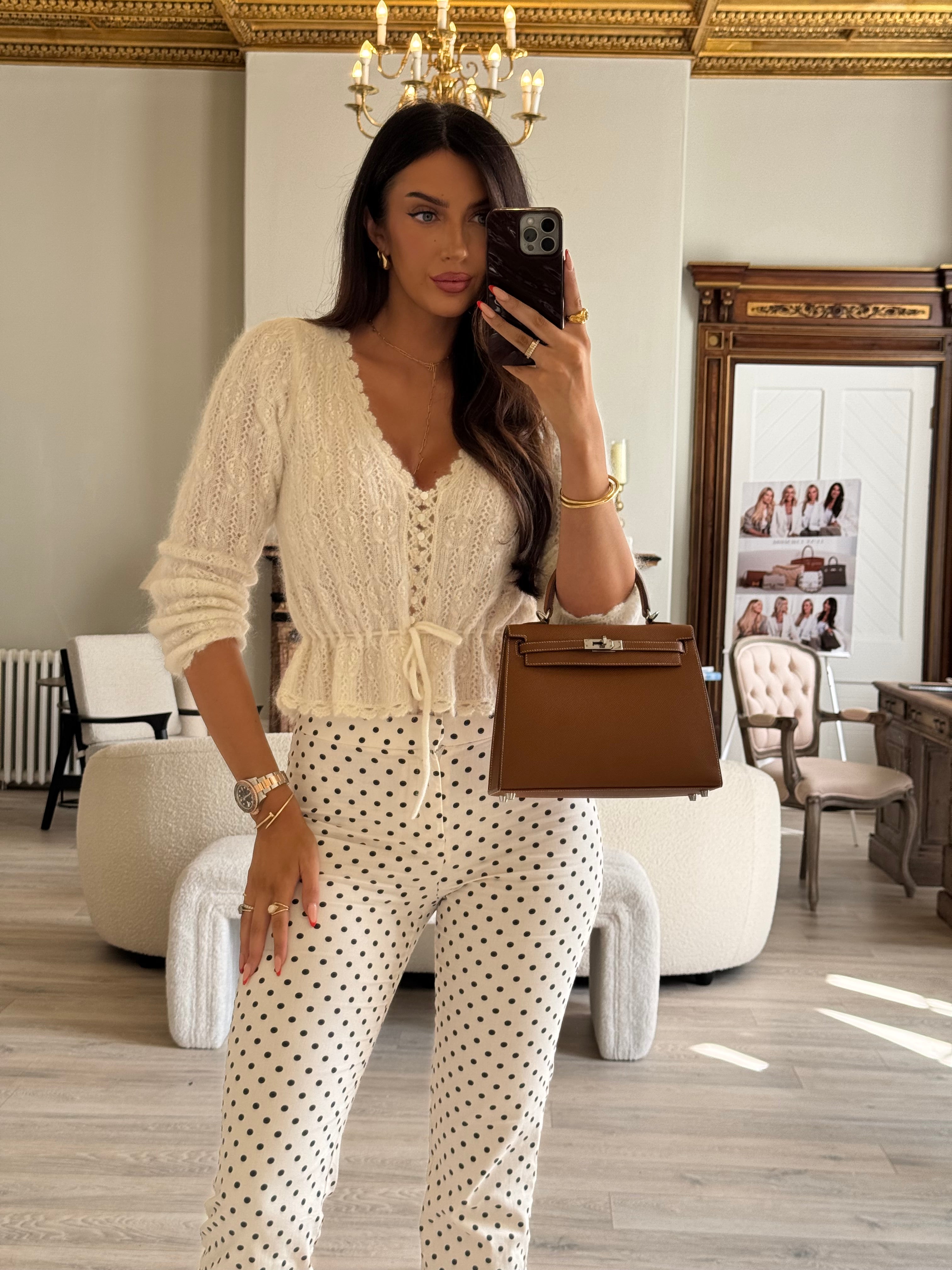 Authentic Pre Loved Hermès Kelly 25 Sellier In Gold Epsom Leather With Palladium Hardware Excellent Condition