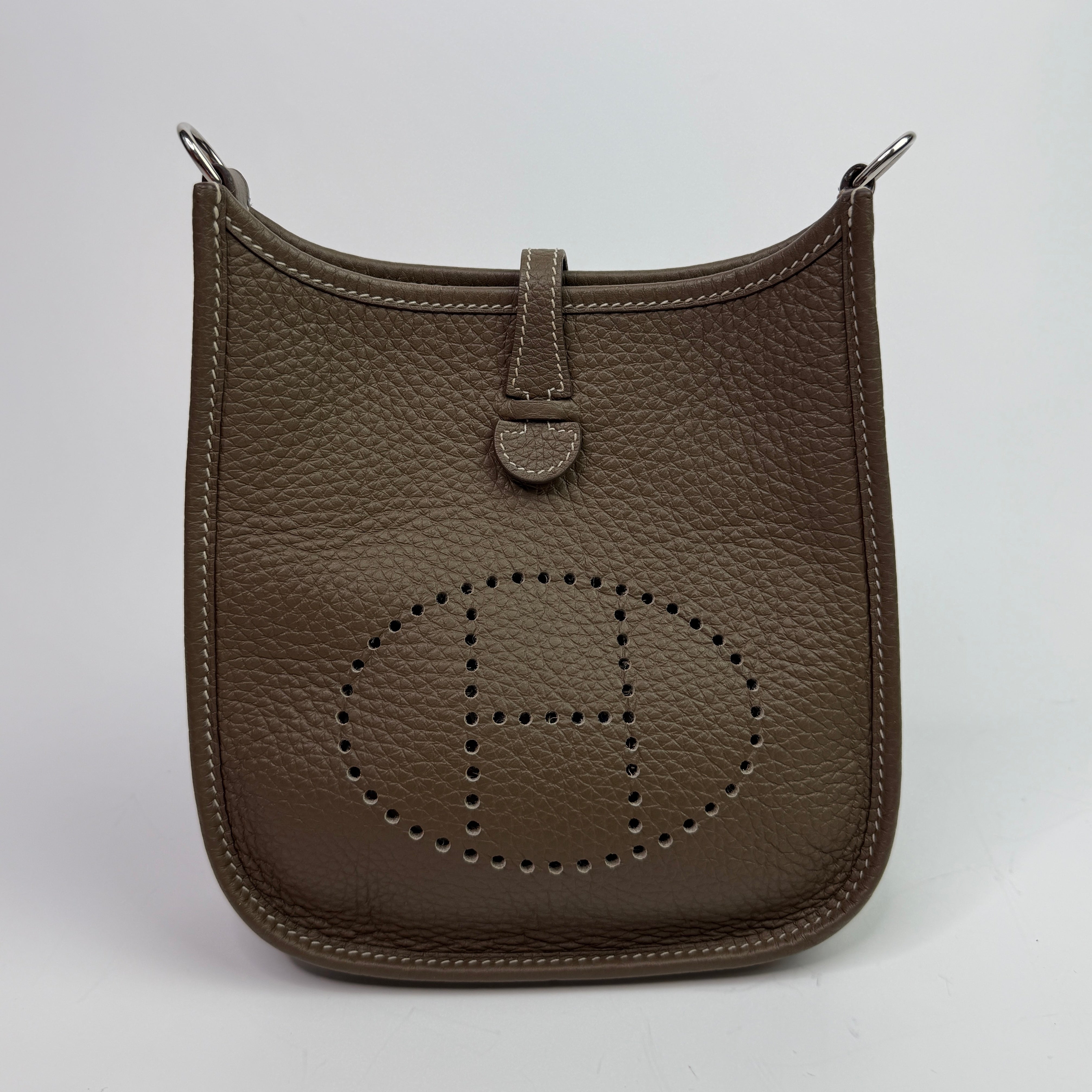 Hermès Evelyne TPM In Etoupe Clemence PHW